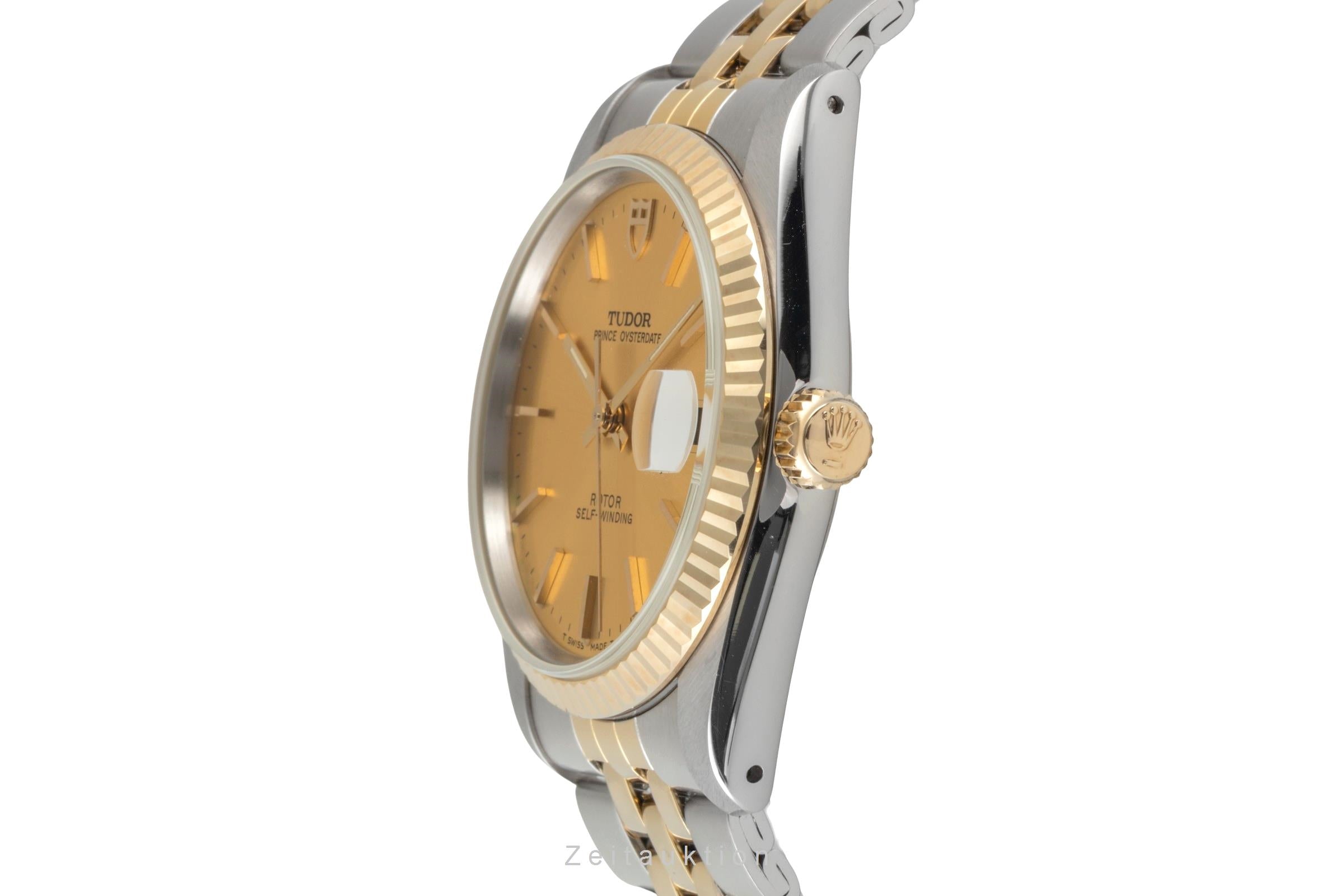 Tudor Prince Oysterdate acciaio / oro automatismo orologio da uomo 74033  [2604335]