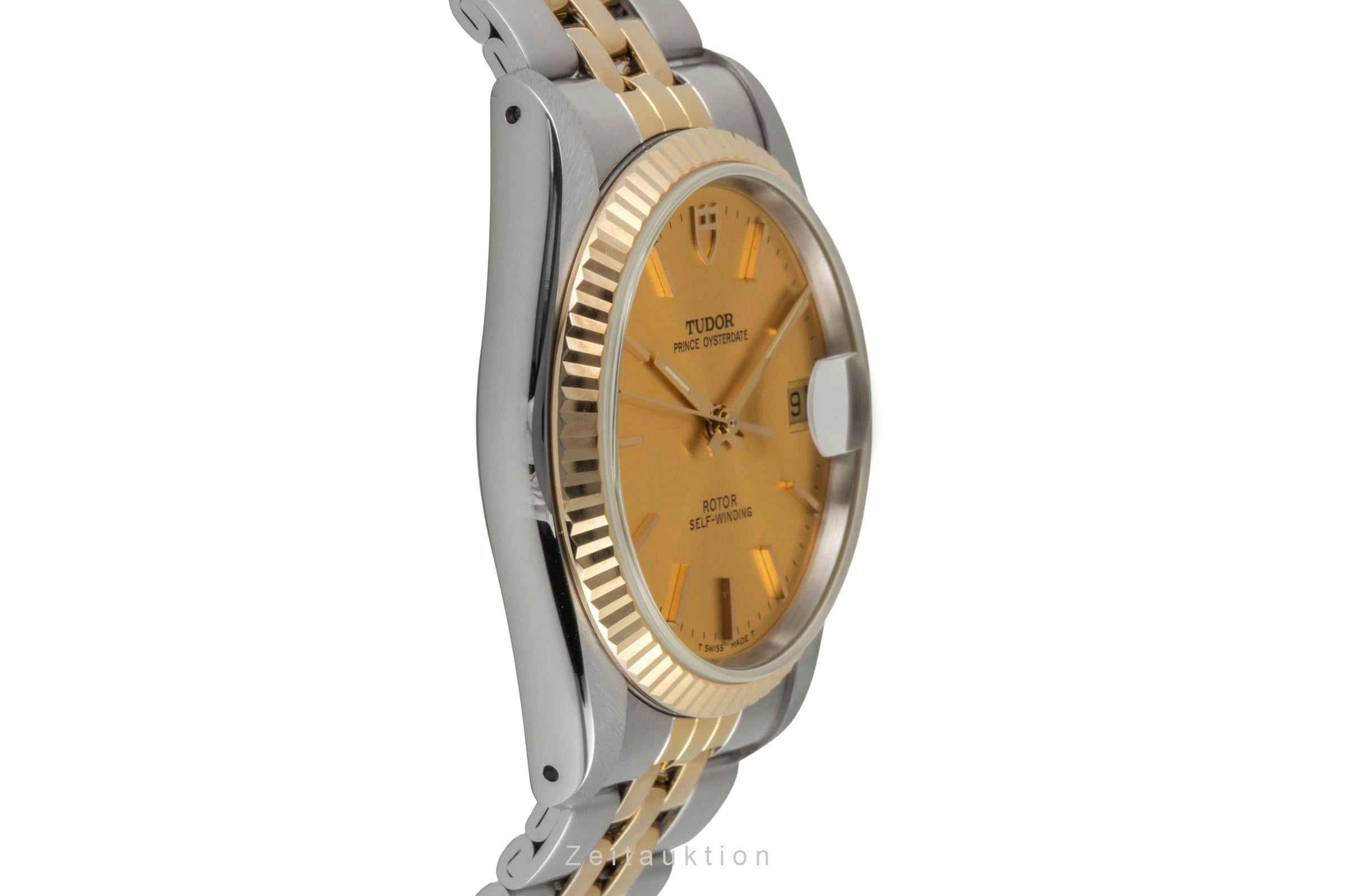 Tudor Prince Oysterdate acciaio / oro automatismo orologio da uomo 74033  [2604335]