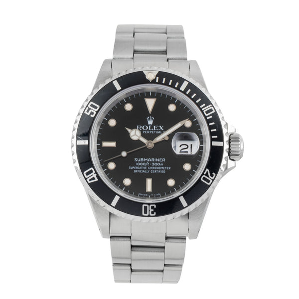 Rolex Submariner steel automatic men's watch 16610  [2604336]