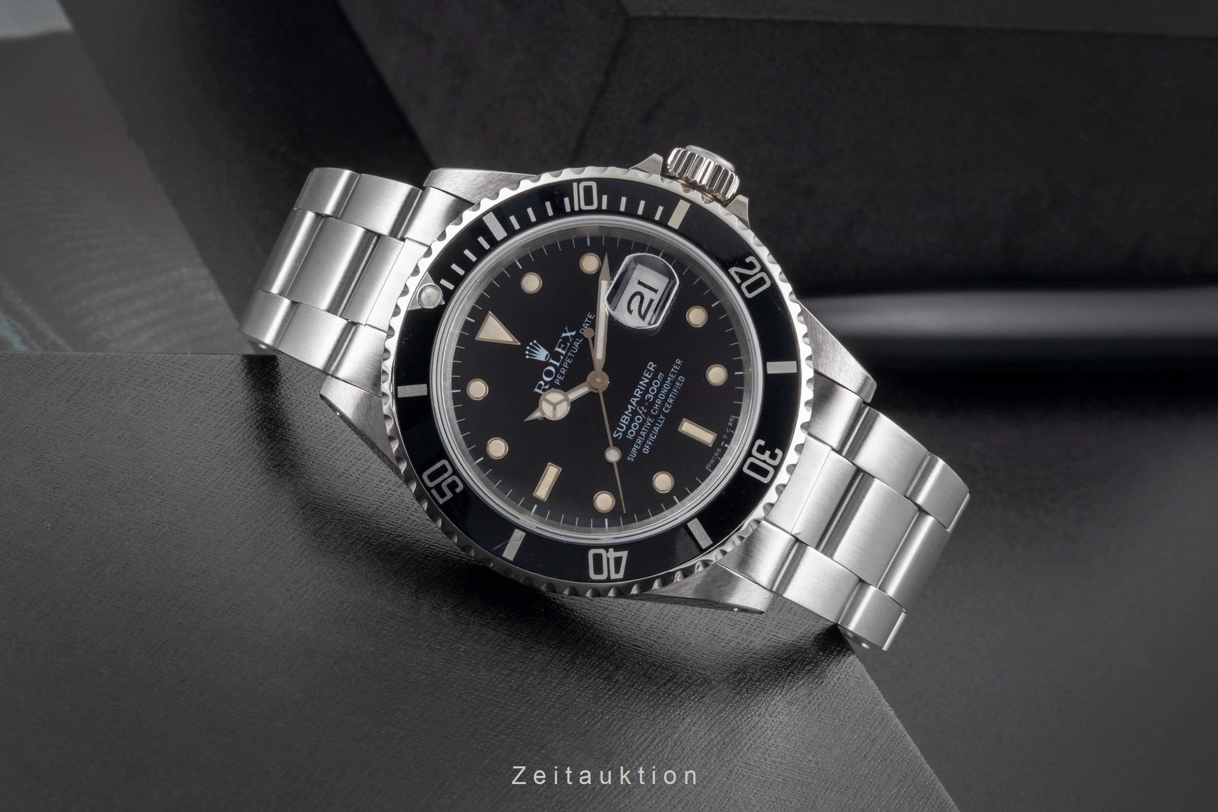 Rolex Submariner steel automatic men's watch 16610  [2604336]