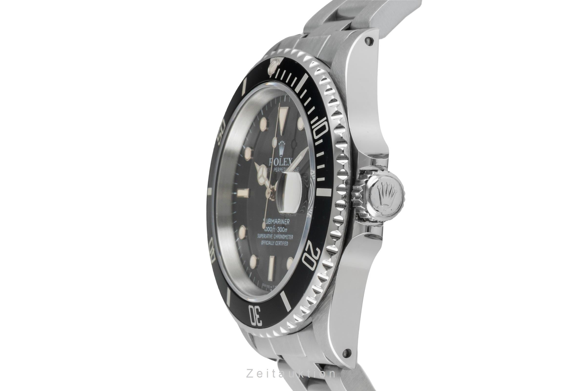 Rolex Submariner steel automatic men's watch 16610  [2604336]