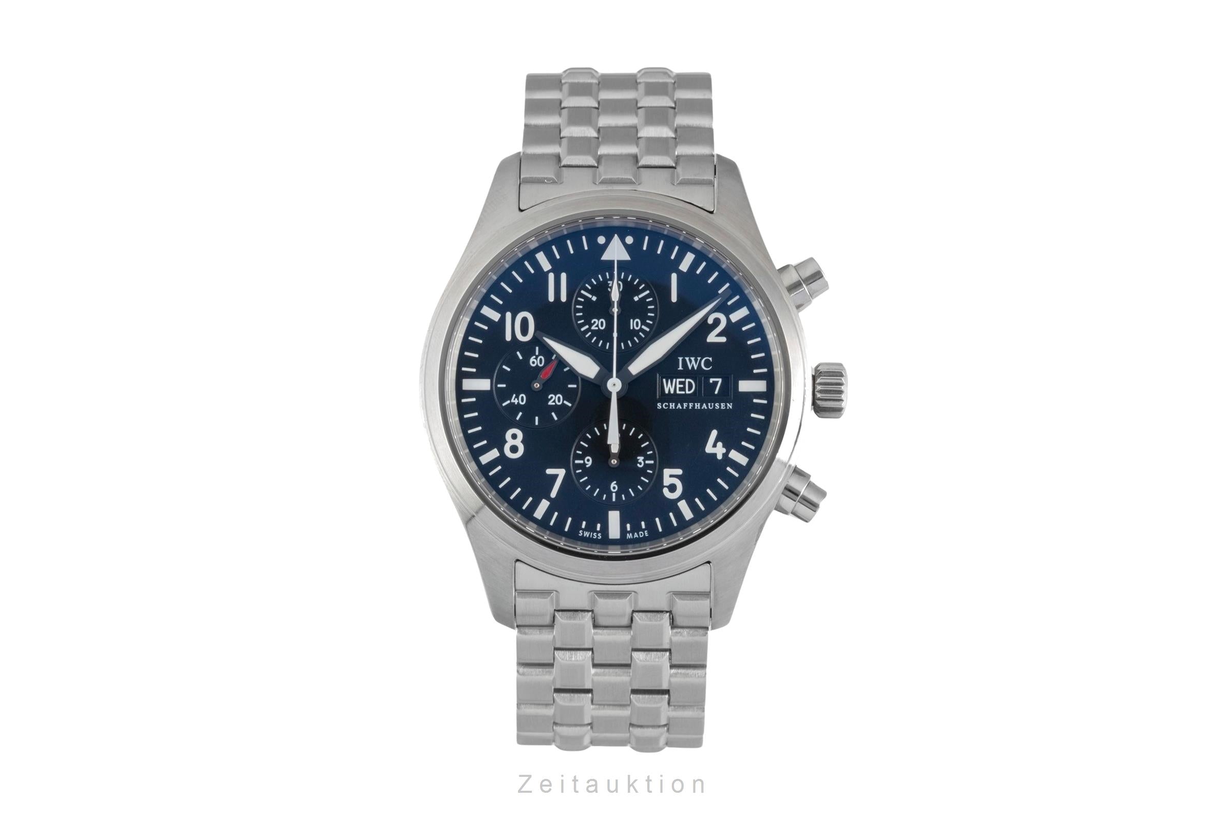 IWC Fliegerchronograph Chronograph Stahl Automatik Herrenuhr Ref. IW371704  [2604338]