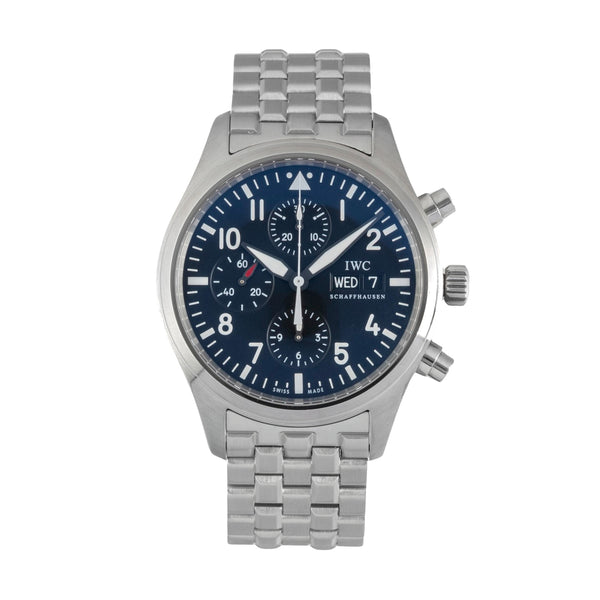 IWC Fliegerchronograph Chronograph Stahl Automatik Herrenuhr Ref. IW371704  [2604338]