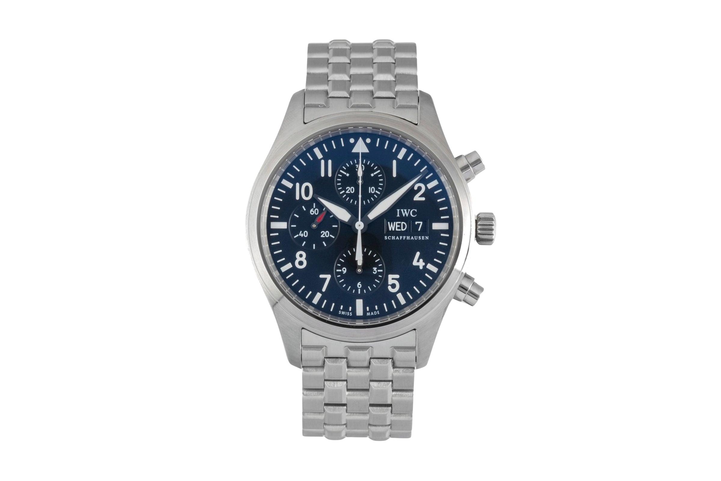 IWC Fliegerchronograph Chronograph Stahl Automatik Herrenuhr Ref. IW371704  [2604338]