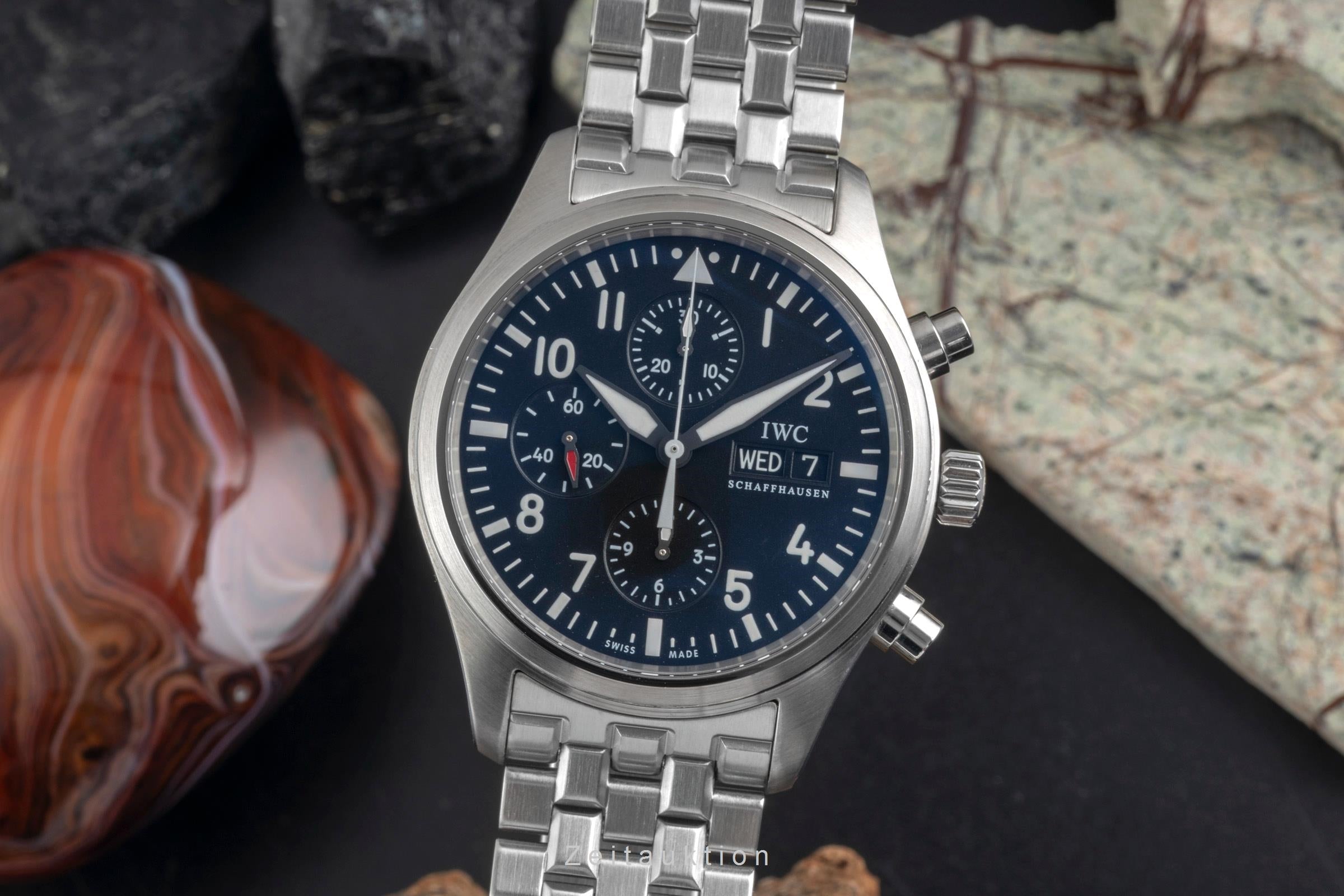 IWC Fliegerchronograph Chronograph Stahl Automatik Herrenuhr Ref. IW371704  [2604338]