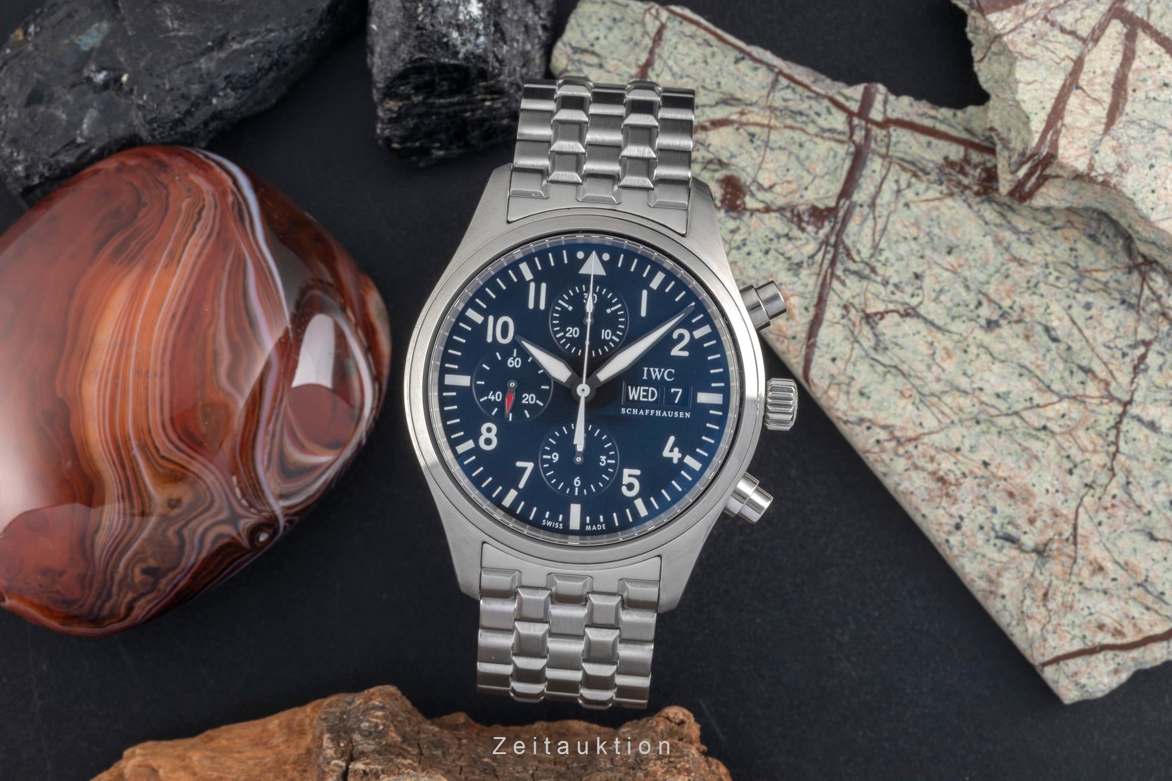 IWC Fliegerchronograph Chronograph Stahl Automatik Herrenuhr Ref. IW371704  [2604338]