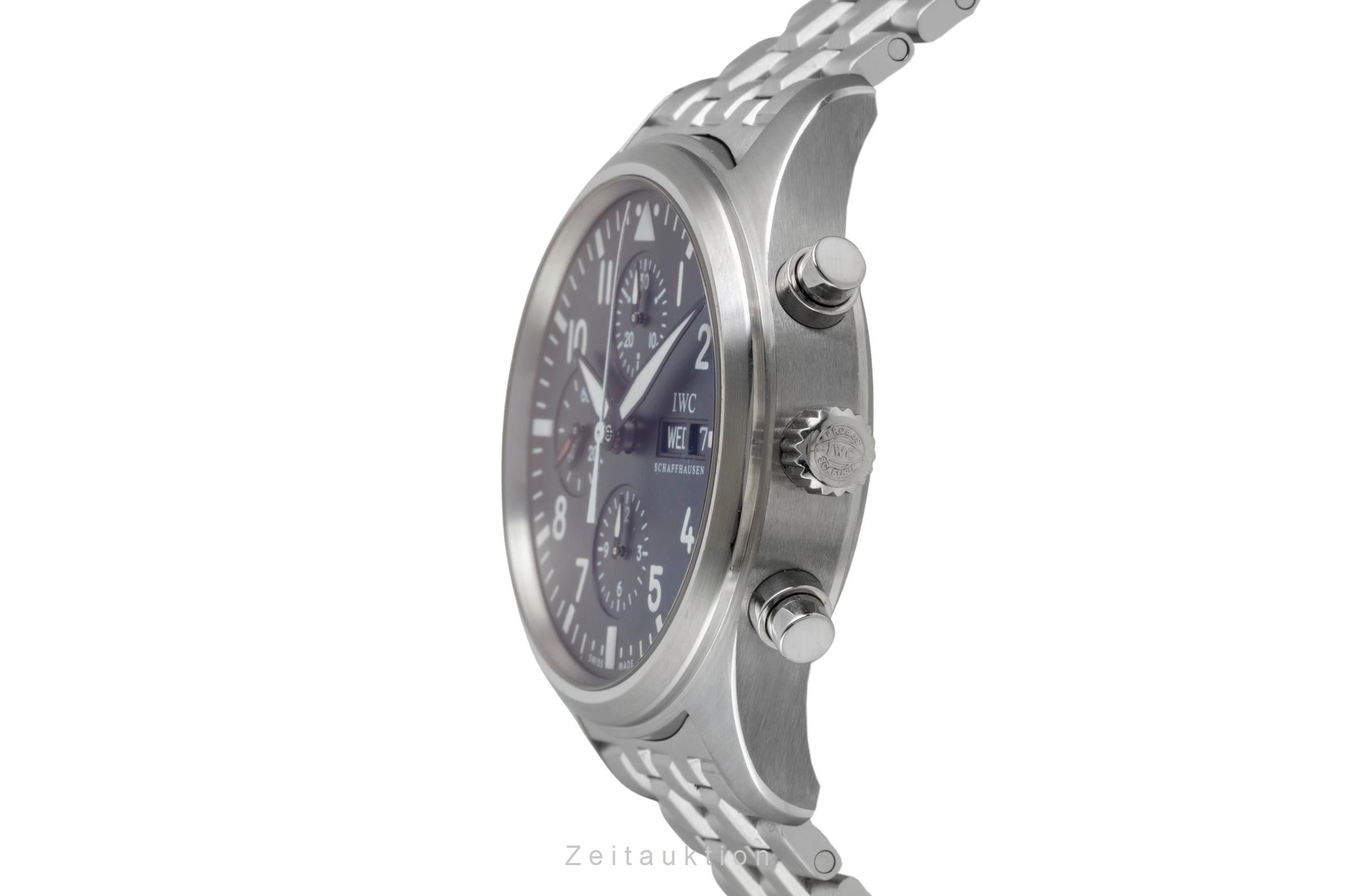 IWC Fliegerchronograph Chronograph Stahl Automatik Herrenuhr Ref. IW371704  [2604338]