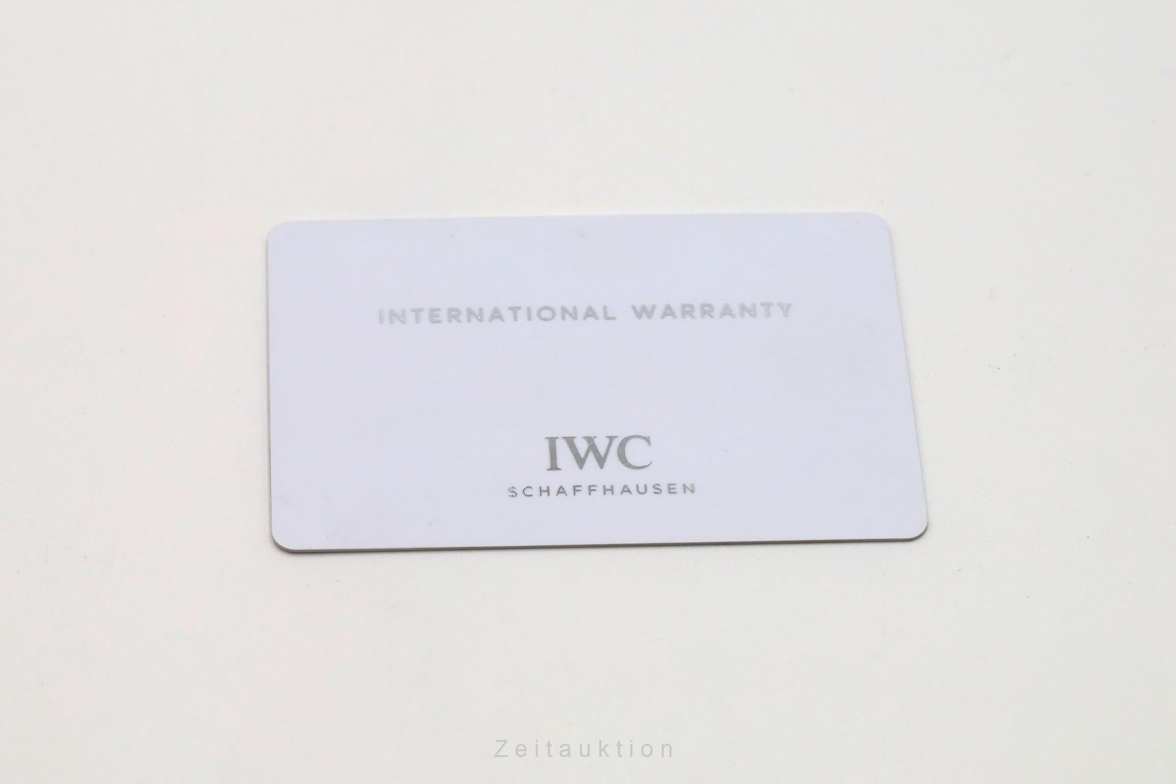 IWC Portofino cronografo acciaio automatismo orologio da uomo IW391002 LP: 7100EUR  [2604339]
