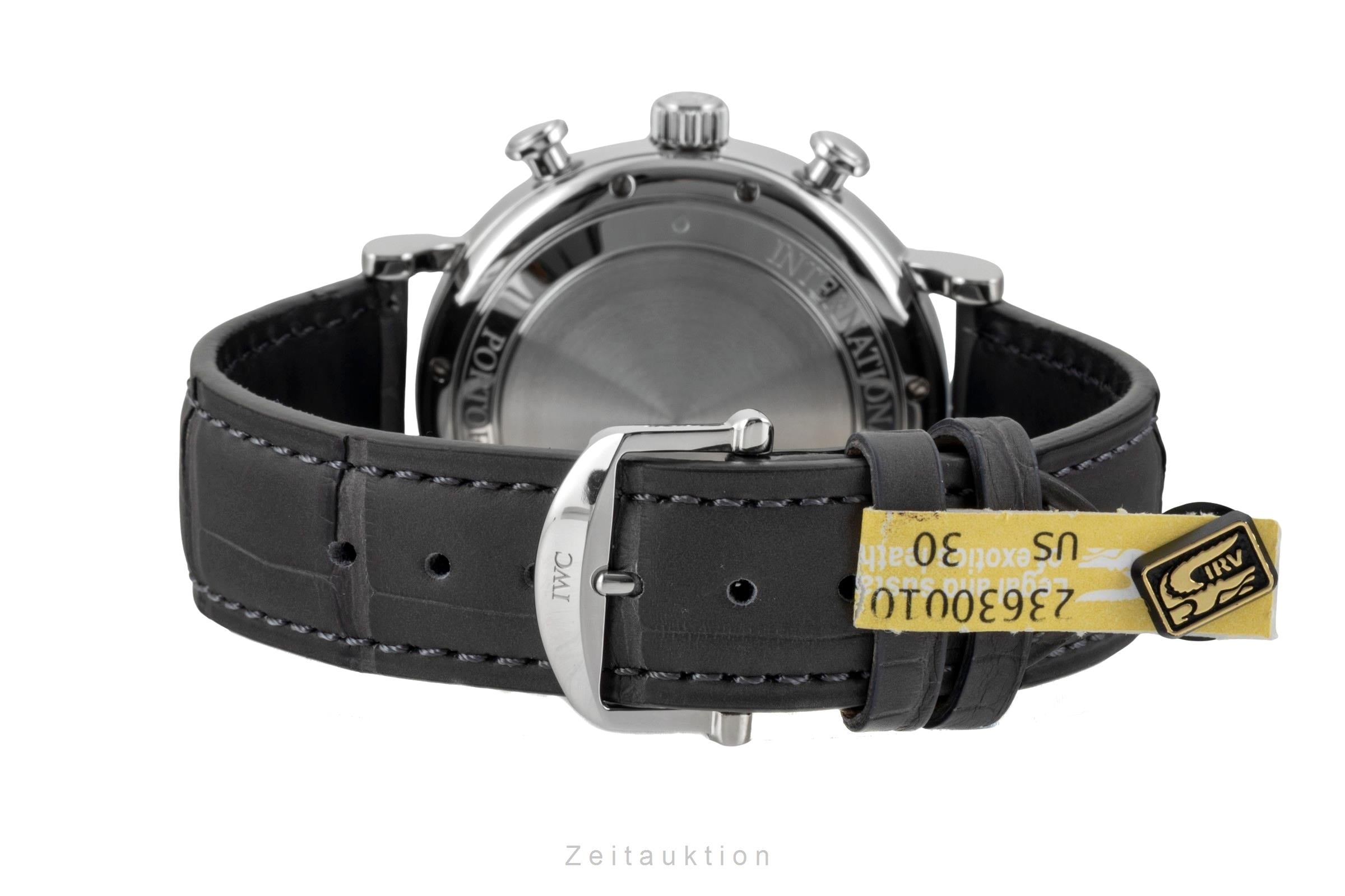 IWC Portofino cronografo acciaio automatismo orologio da uomo IW391002 LP: 7100EUR  [2604339]