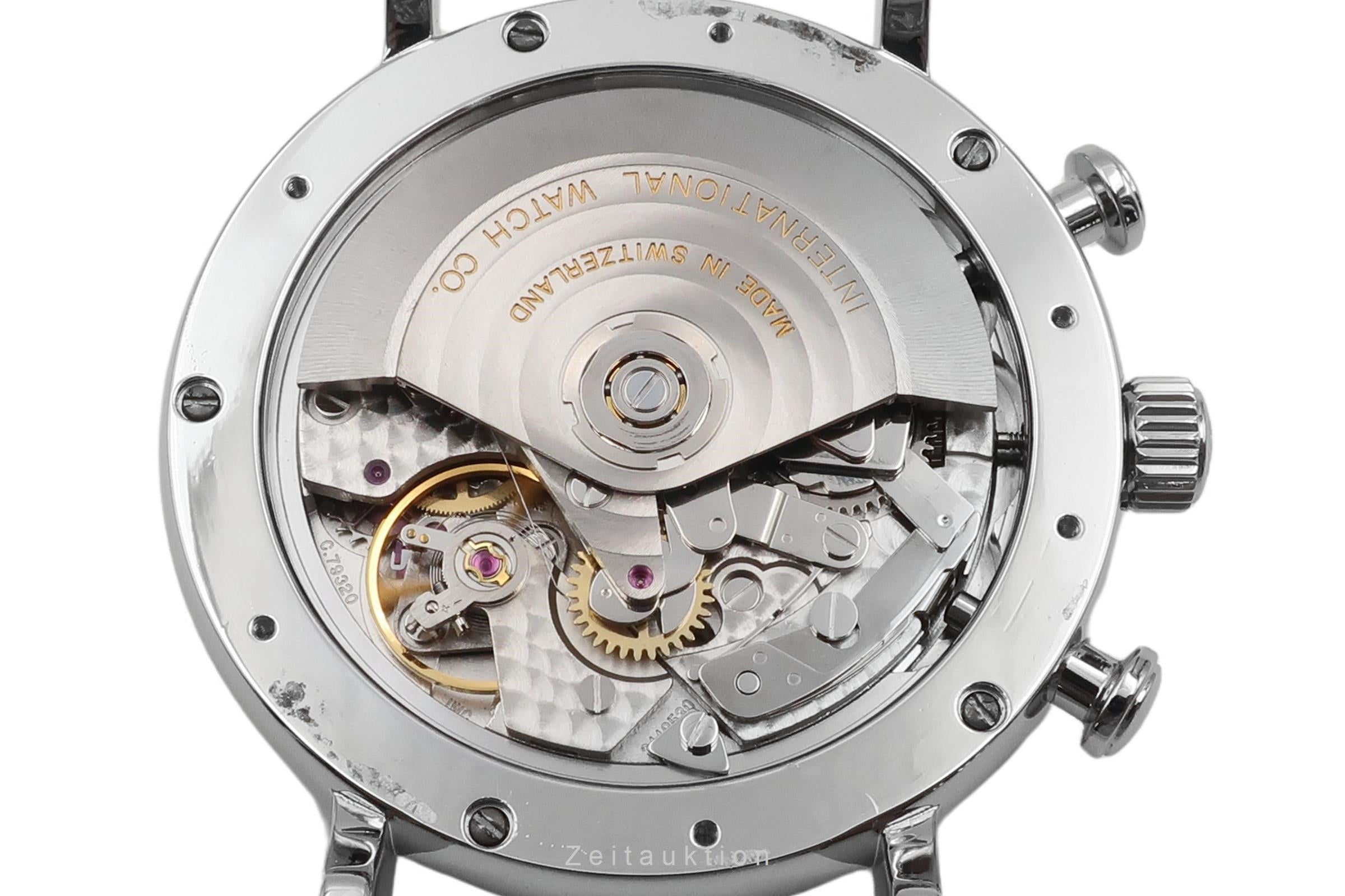 IWC Portofino cronografo acciaio automatismo orologio da uomo IW391002 LP: 7100EUR  [2604339]