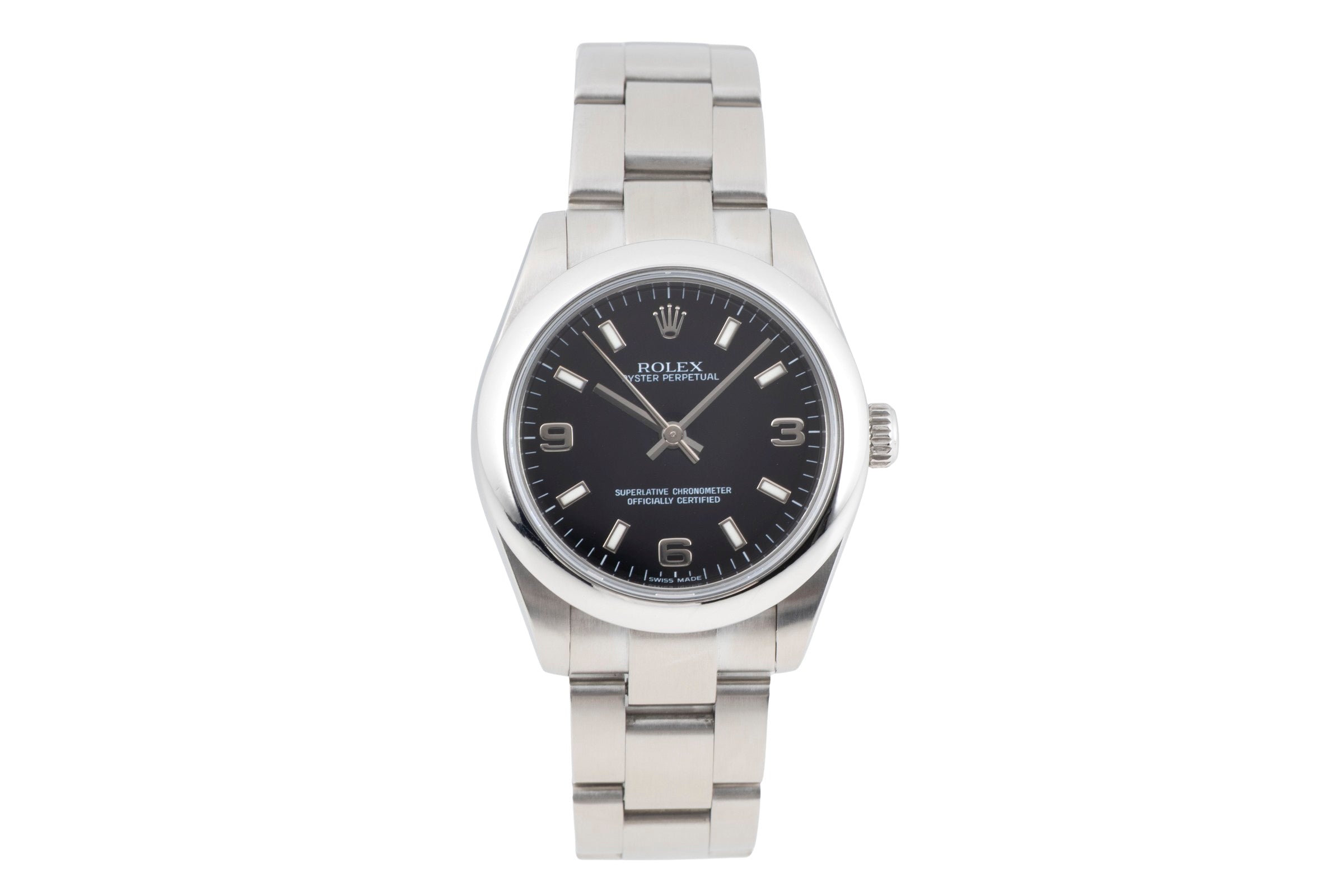 Rolex Oyster Perpetual acier automatique montre pour femmes 177200  [2604340]