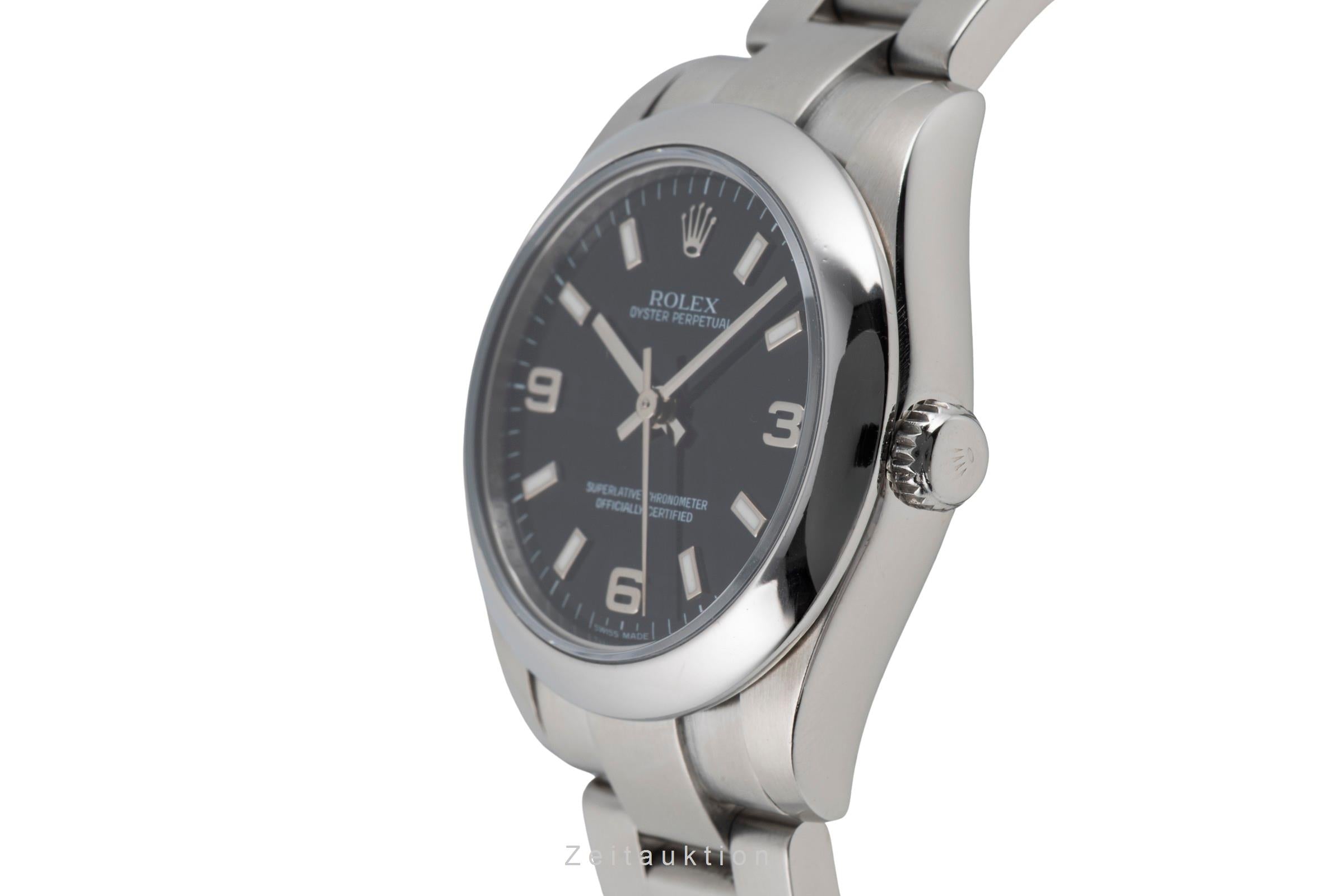 Rolex Oyster Perpetual acero automático reloj para damas  177200  [2604340]