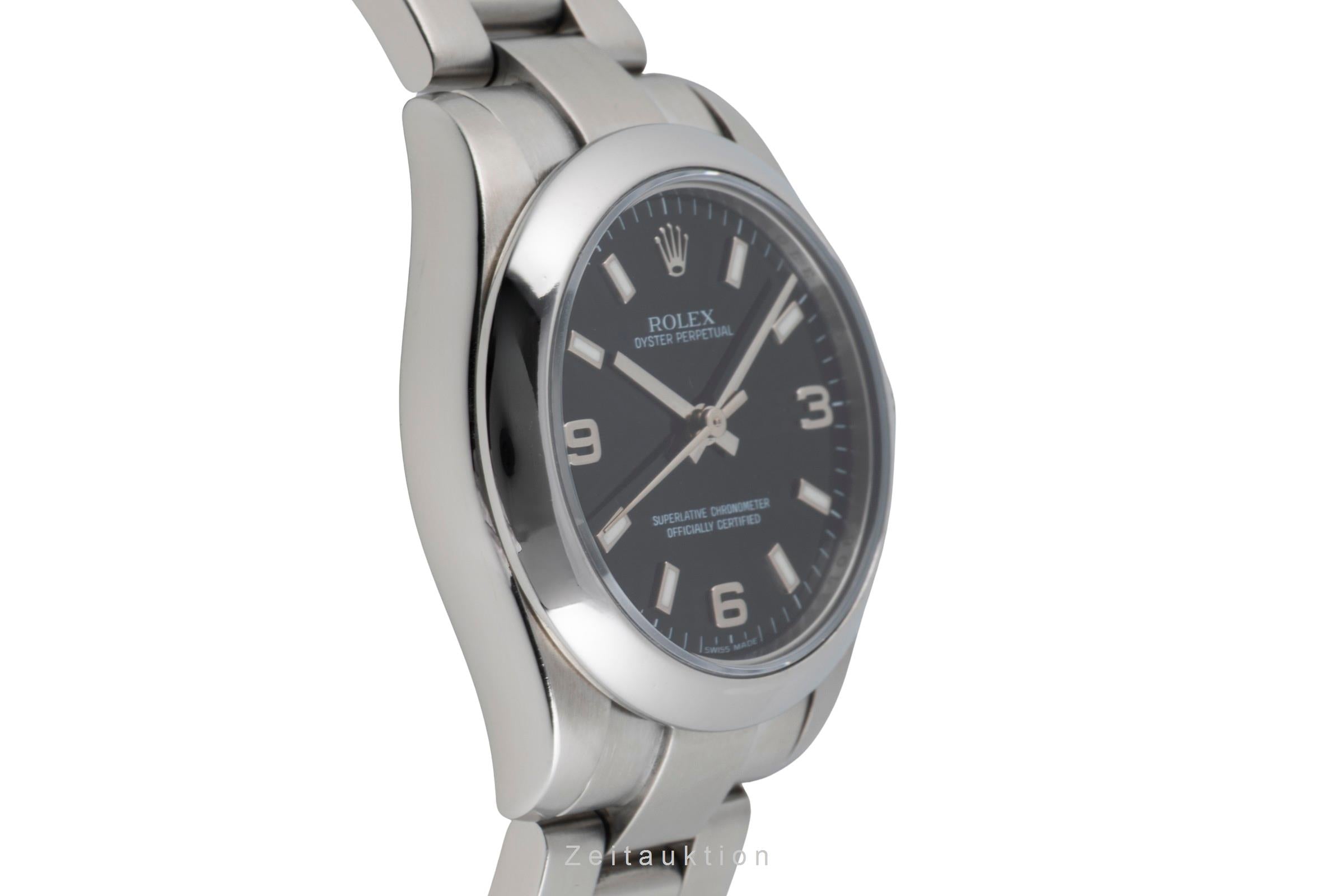 Rolex Oyster Perpetual acero automático reloj para damas  177200  [2604340]