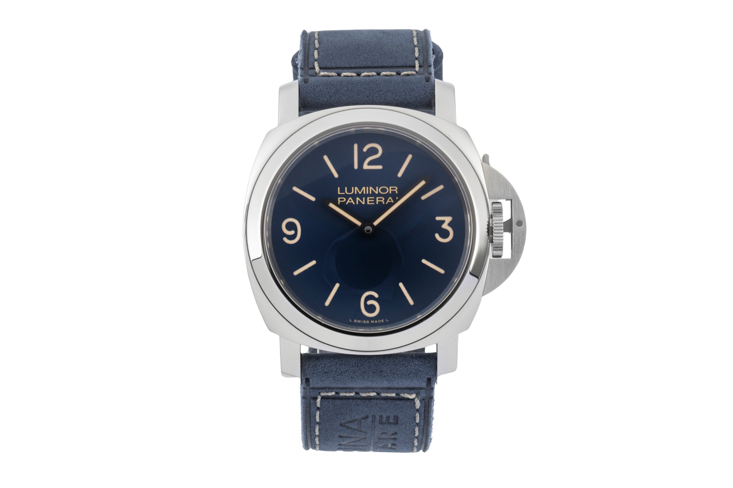 Panerai Luminor Marina acero cuerda manual reloj para caballeros PAM01538 Limited  [2604341]