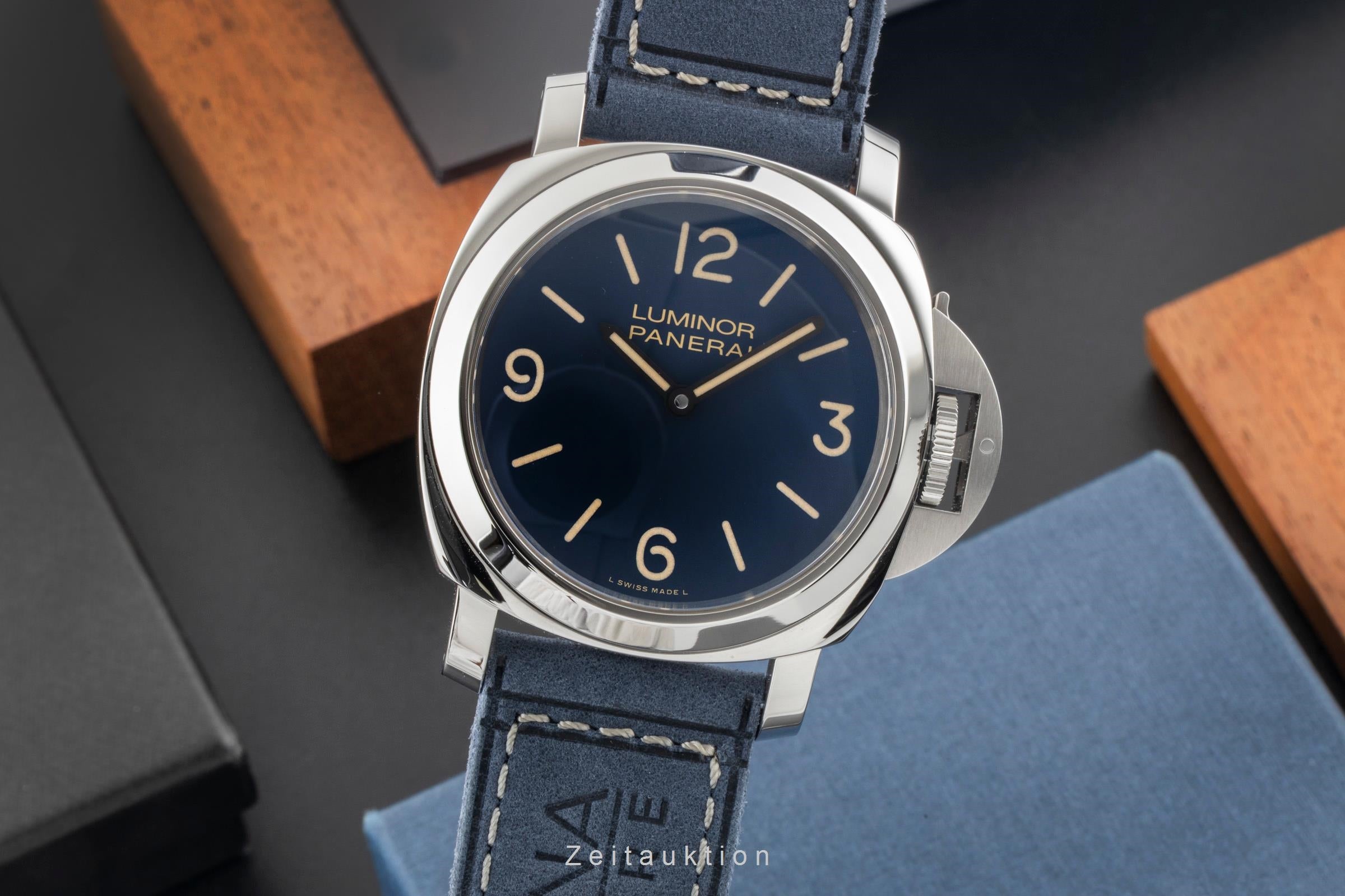 Panerai Luminor Marina acier à remontage manuel montre pour hommes PAM01538 Limited  [2604341]