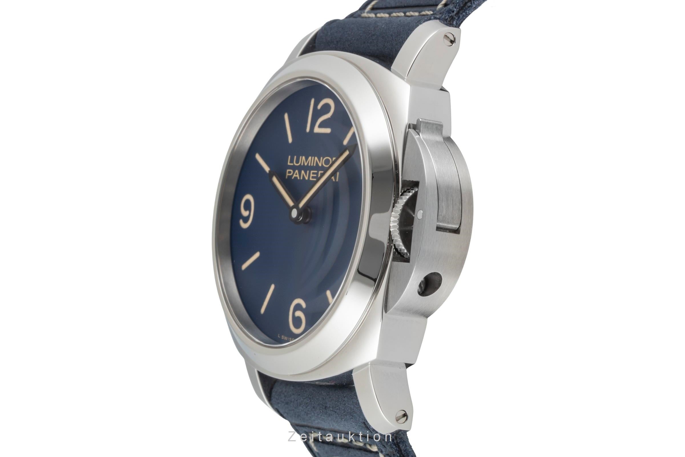 Panerai Luminor Marina acier à remontage manuel montre pour hommes PAM01538 Limited  [2604341]