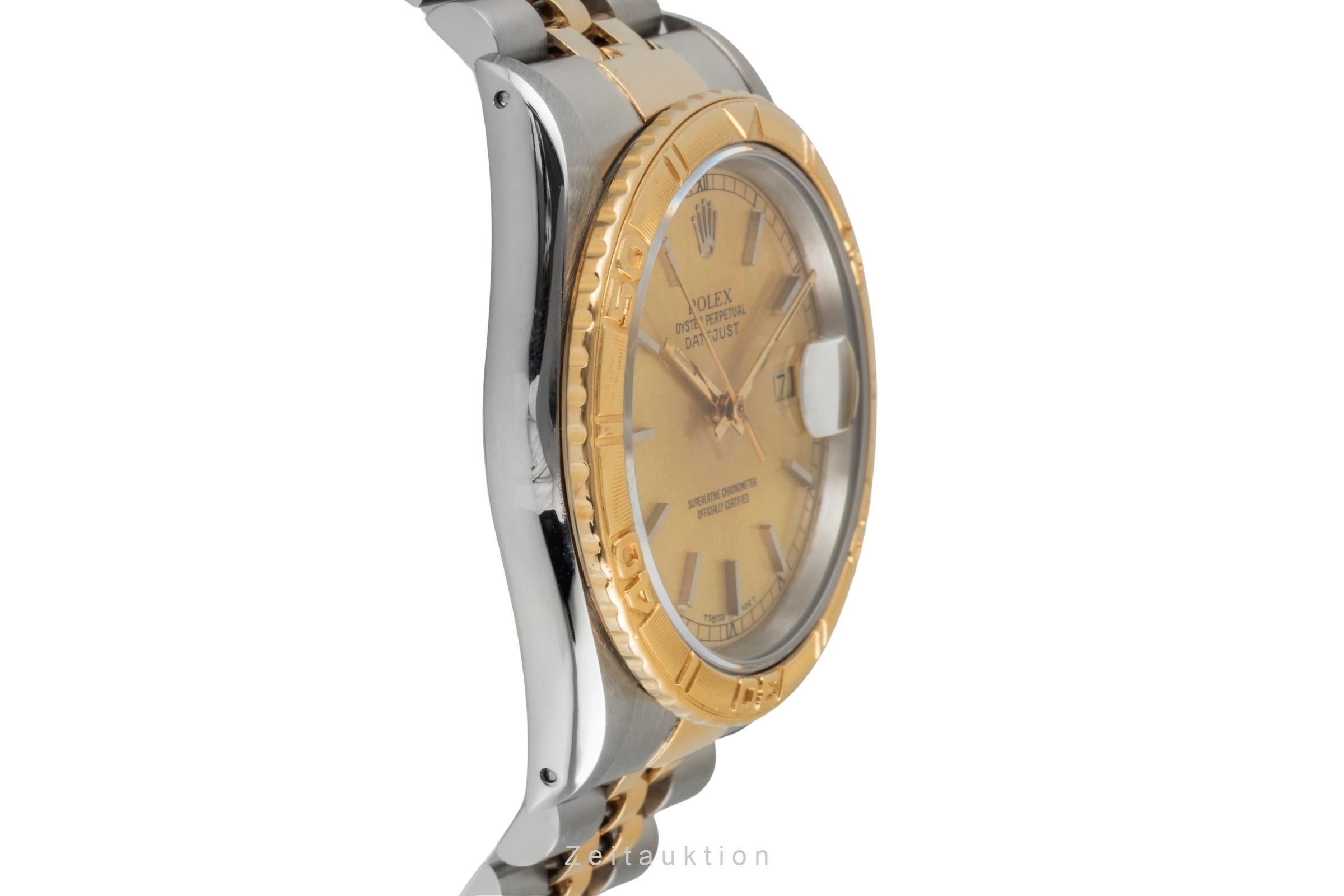 Rolex Datejust Turn-O-Graph steel / gold automatic men's watch 16263 LP: 15350EUR  [2604342]