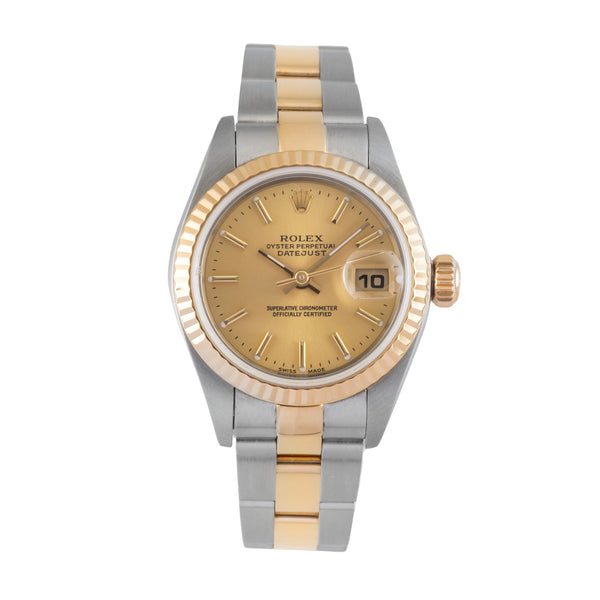 Rolex Lady Datejust acero / oro automático reloj para damas  79173  [2604343]