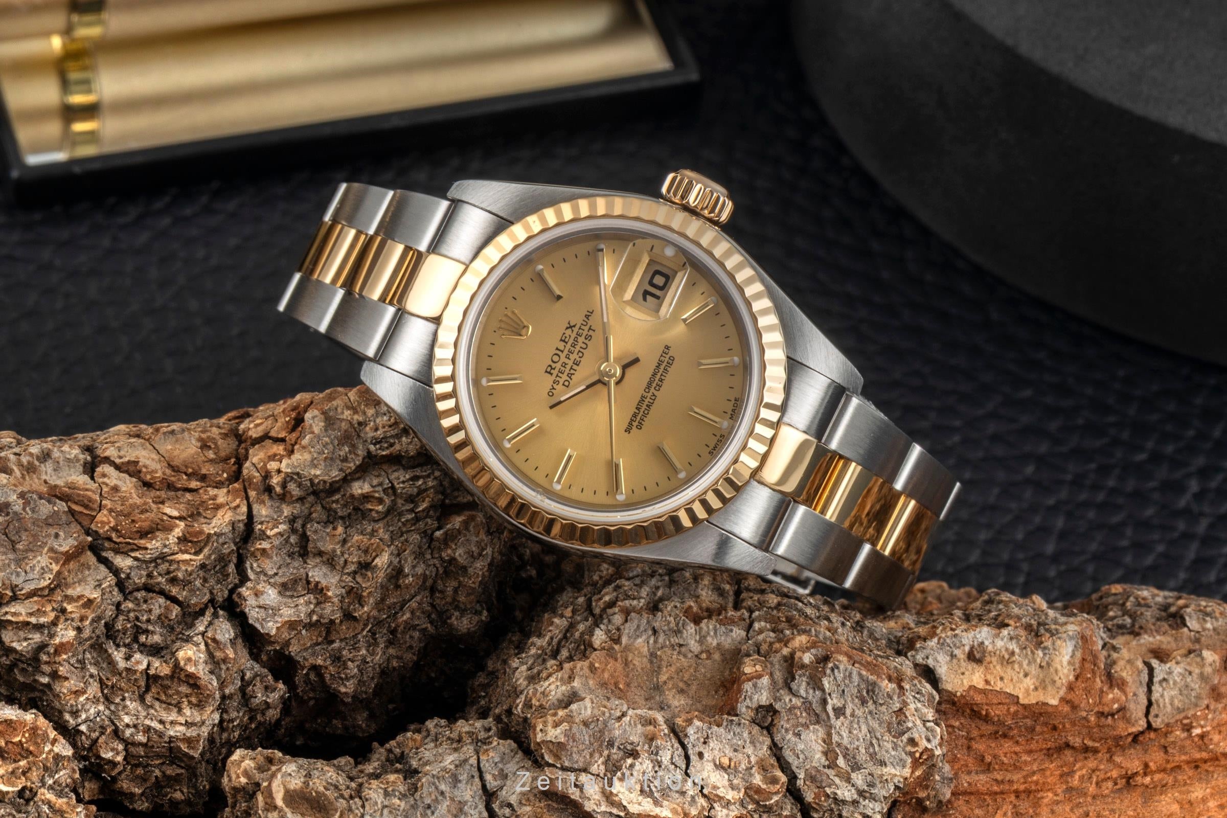 Rolex Lady Datejust acero / oro automático reloj para damas  79173  [2604343]