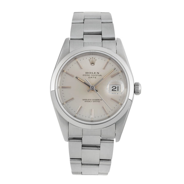Rolex Date steel automatic men's watch 15200  [2604345]