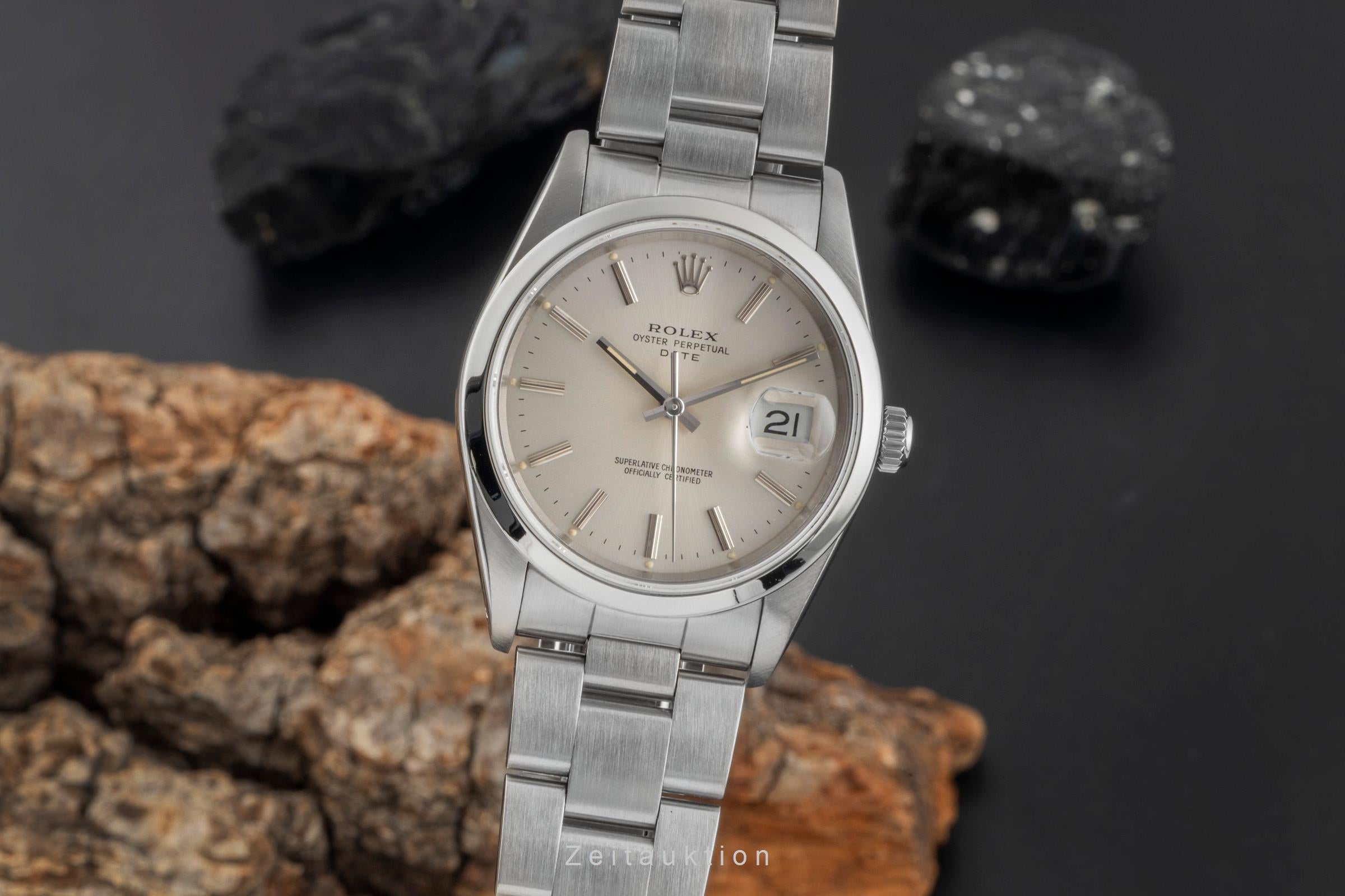 Rolex Date steel automatic men's watch 15200  [2604345]