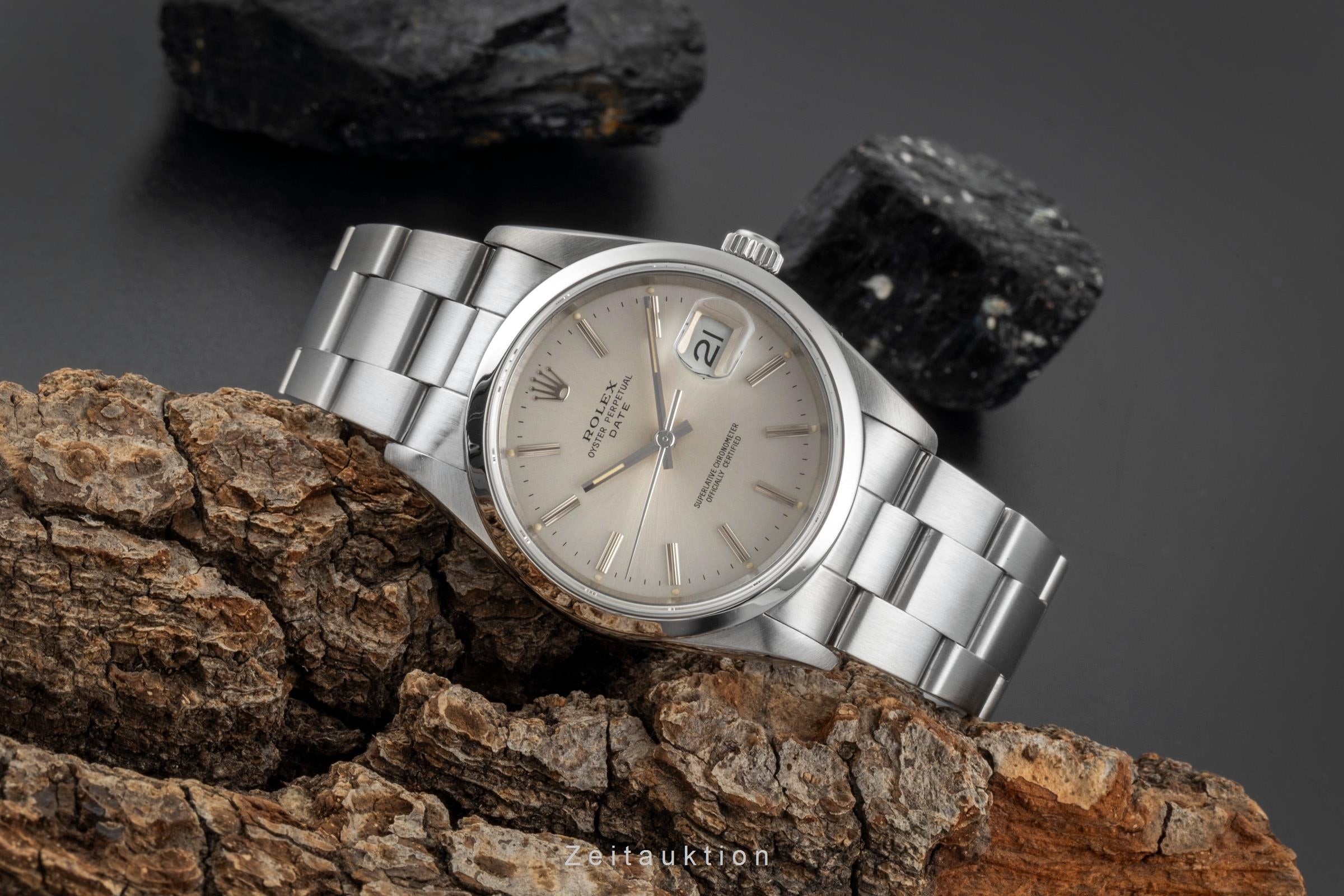Rolex Date steel automatic men's watch 15200  [2604345]