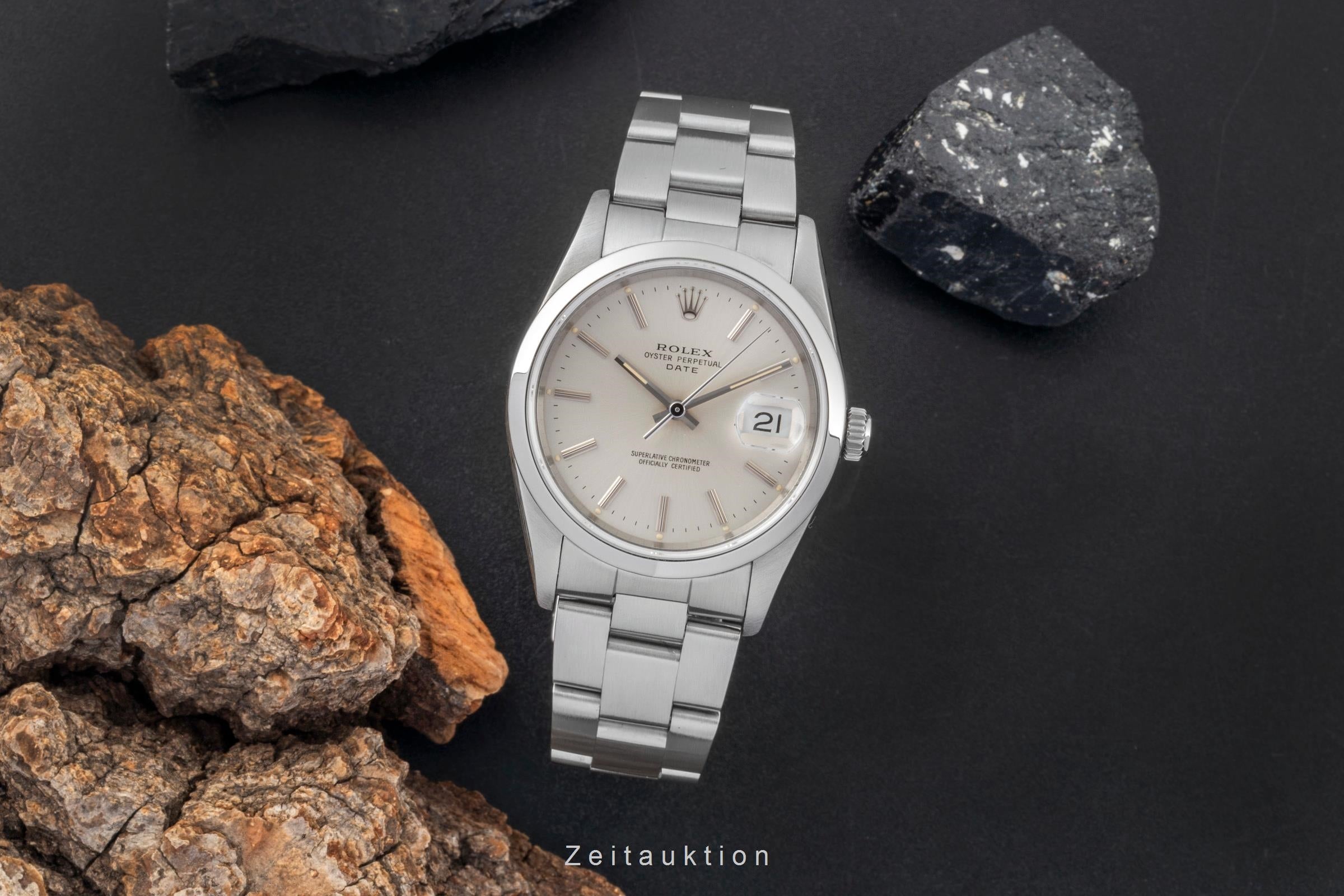 Rolex Date steel automatic men's watch 15200  [2604345]