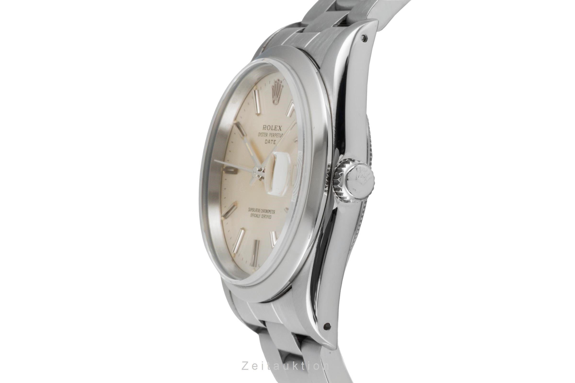 Rolex Date steel automatic men's watch 15200  [2604345]