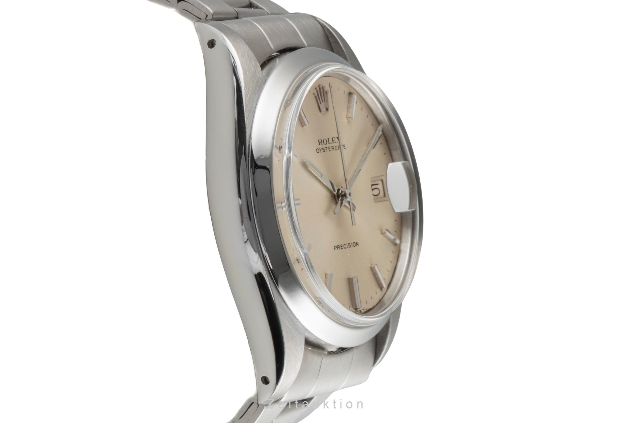 Rolex Precision acero cuerda manual reloj para caballeros 6694 Vintage  [2604346]