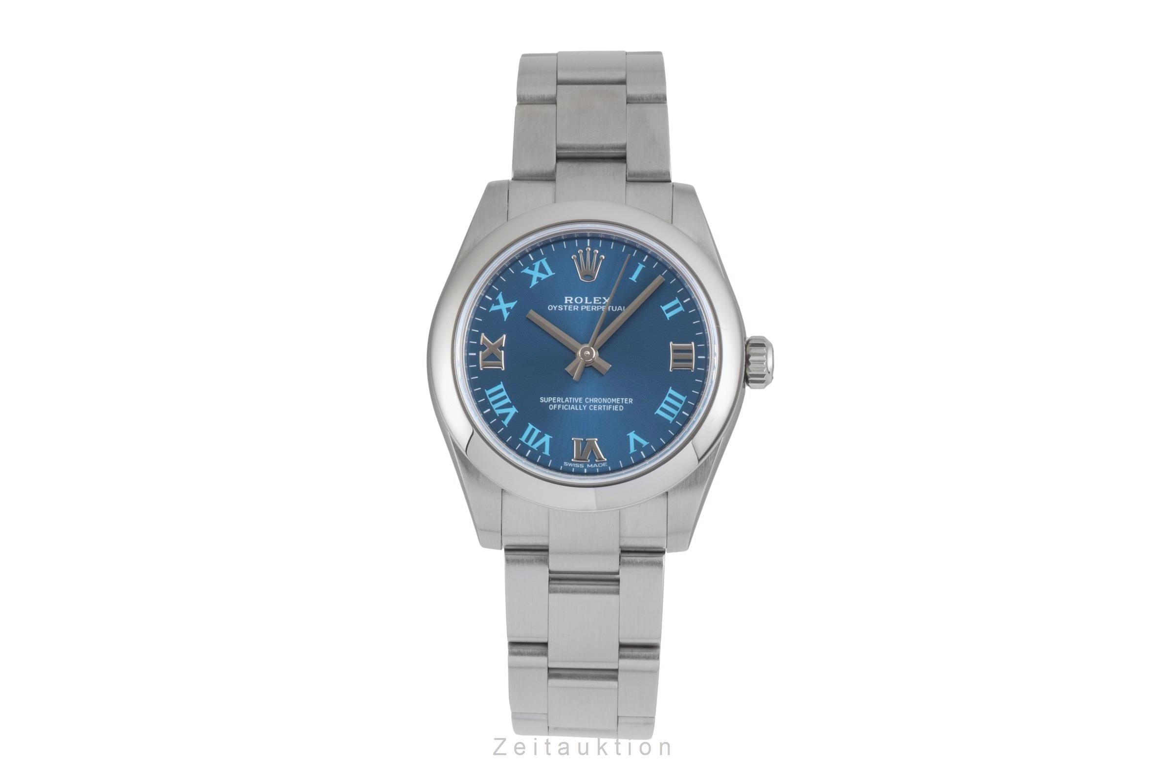 Rolex Oyster Perpetual acero automático reloj para damas  177200  [2604348]