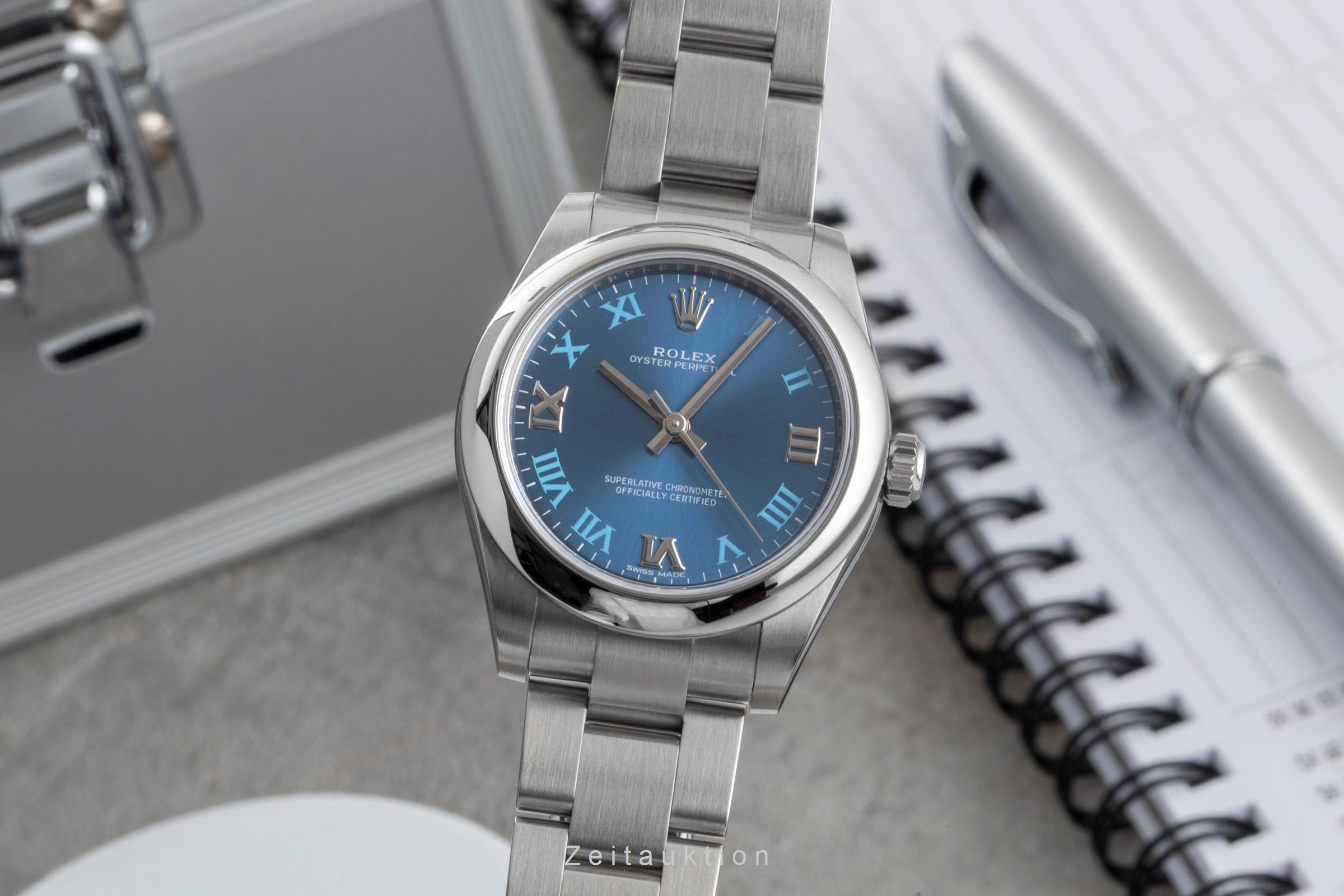 Rolex Oyster Perpetual acero automático reloj para damas  177200  [2604348]
