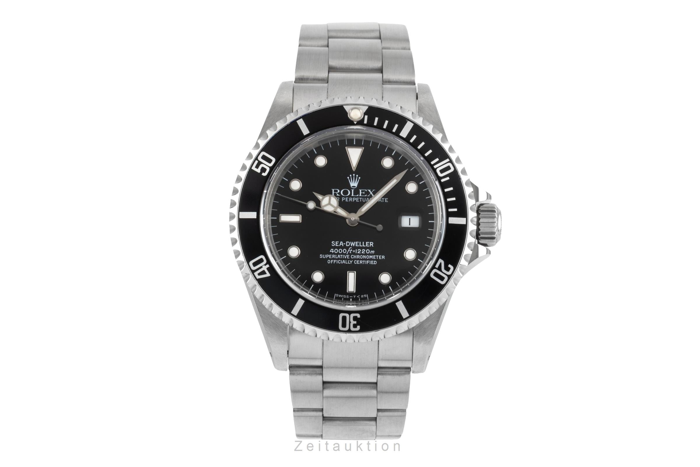 Rolex Sea-Dweller steel automatic men's watch 16600  [2604349]