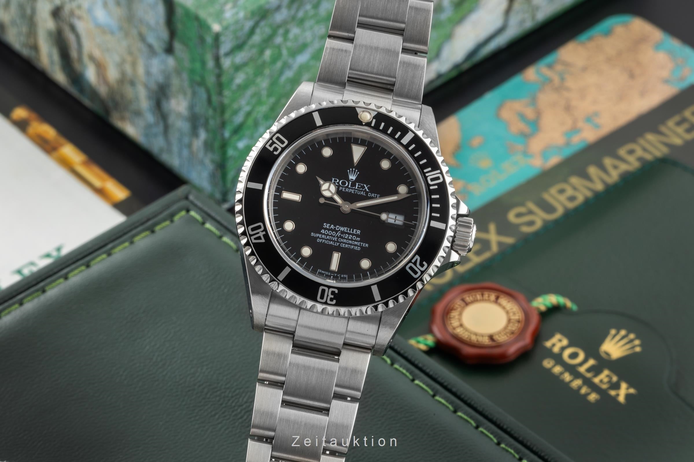 Rolex Sea-Dweller steel automatic men's watch 16600  [2604349]