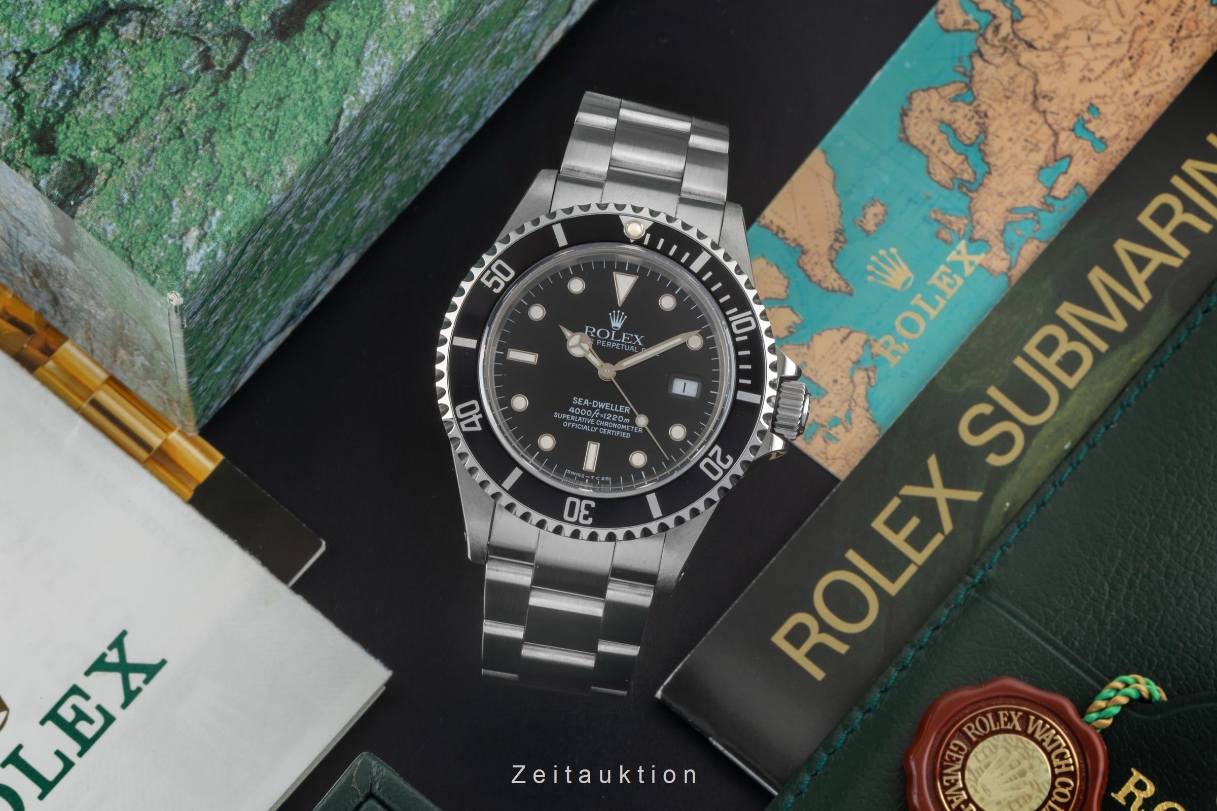 Rolex Sea-Dweller steel automatic men's watch 16600  [2604349]