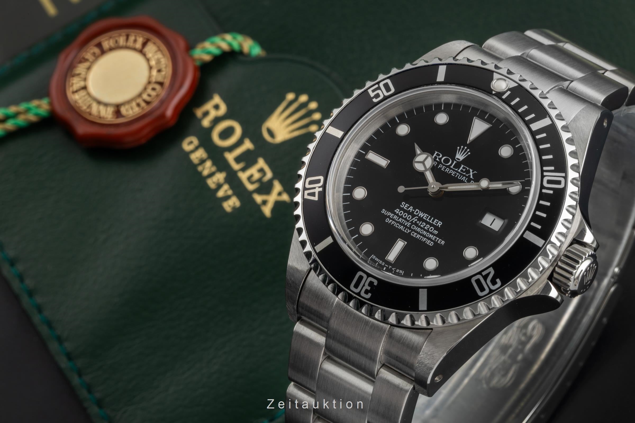 Rolex Sea-Dweller steel automatic men's watch 16600  [2604349]