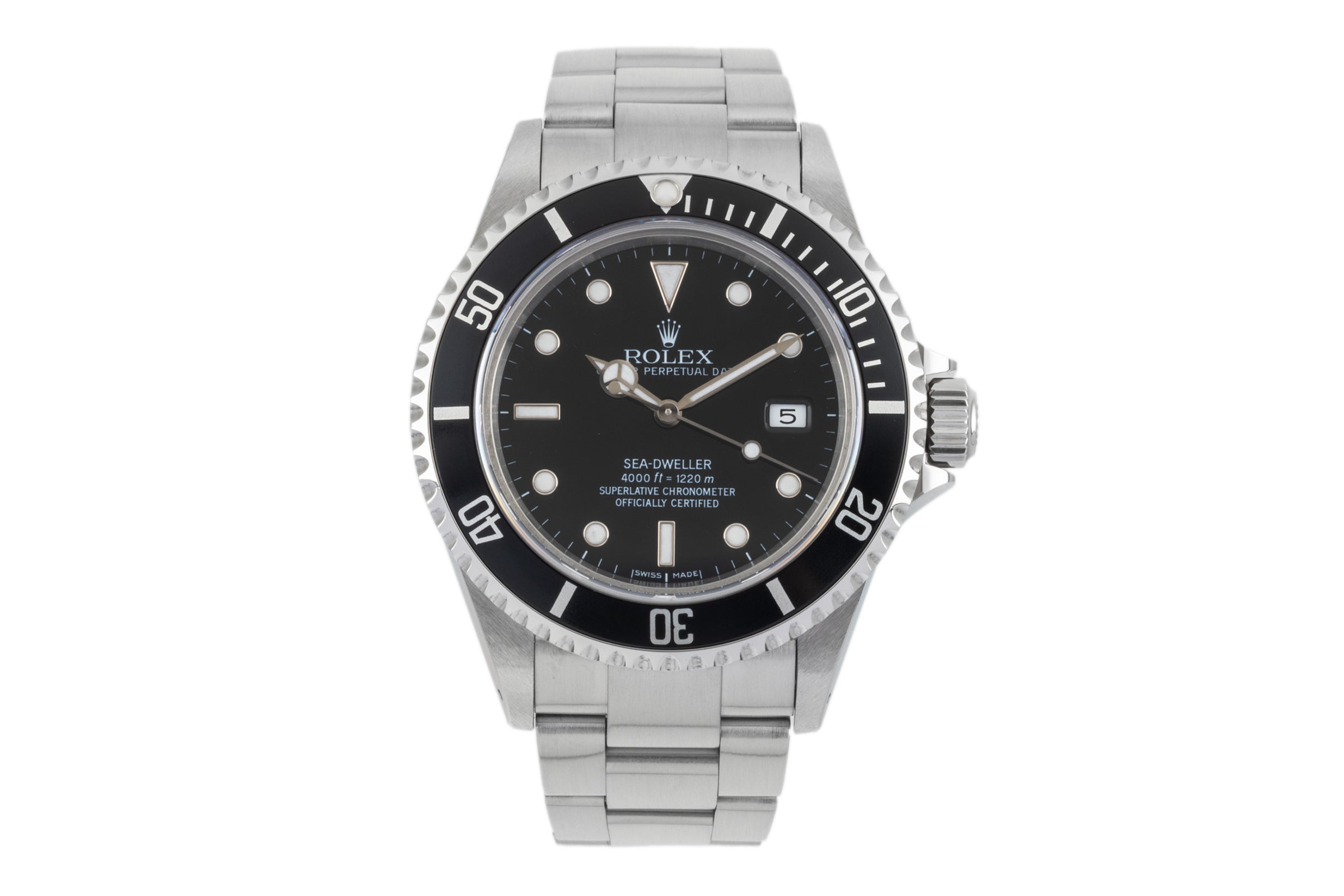 Rolex Sea-Dweller acero automático reloj para caballeros 16600  [2604350]