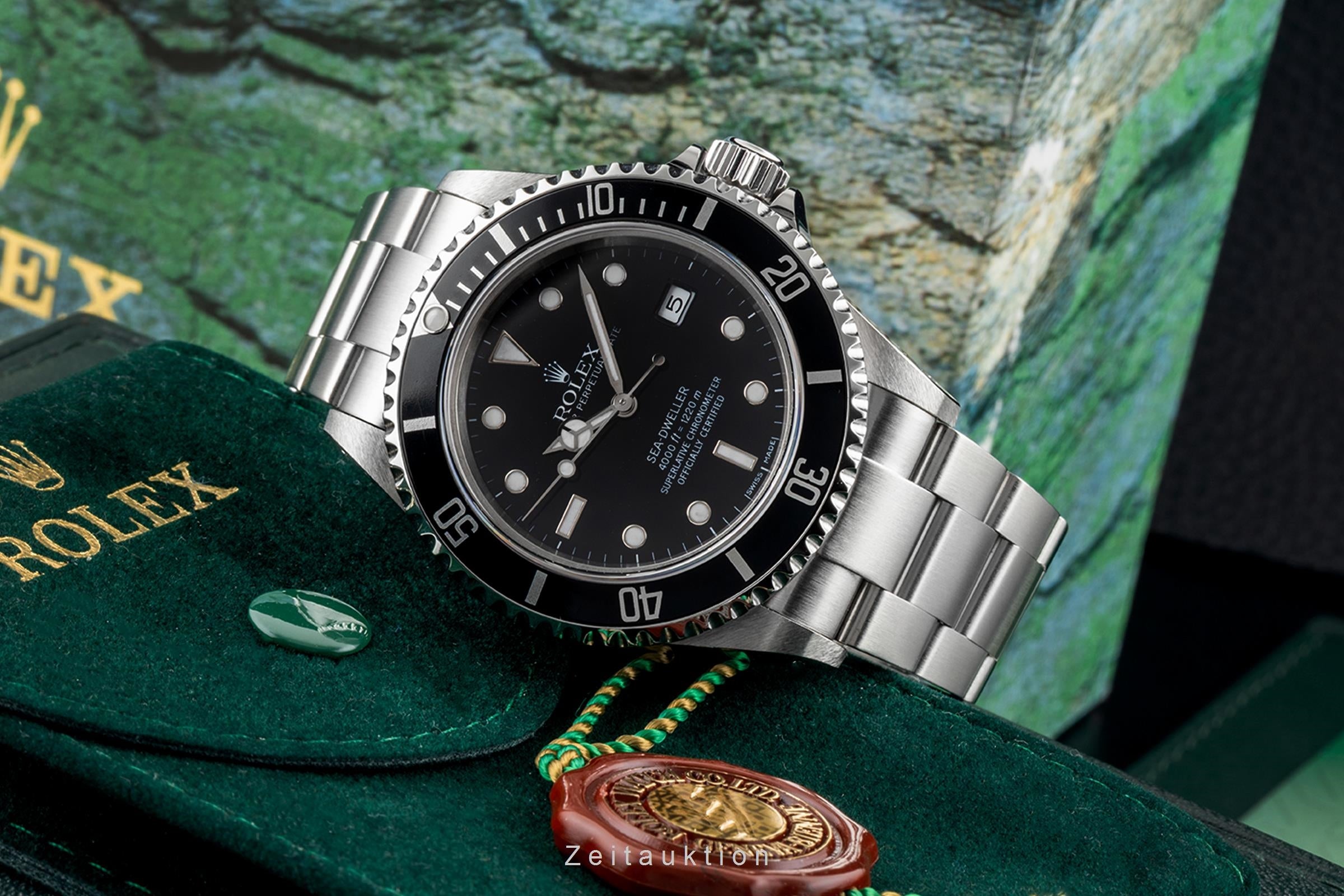 Rolex Sea-Dweller acier automatique montre pour hommes 16600  [2604350]