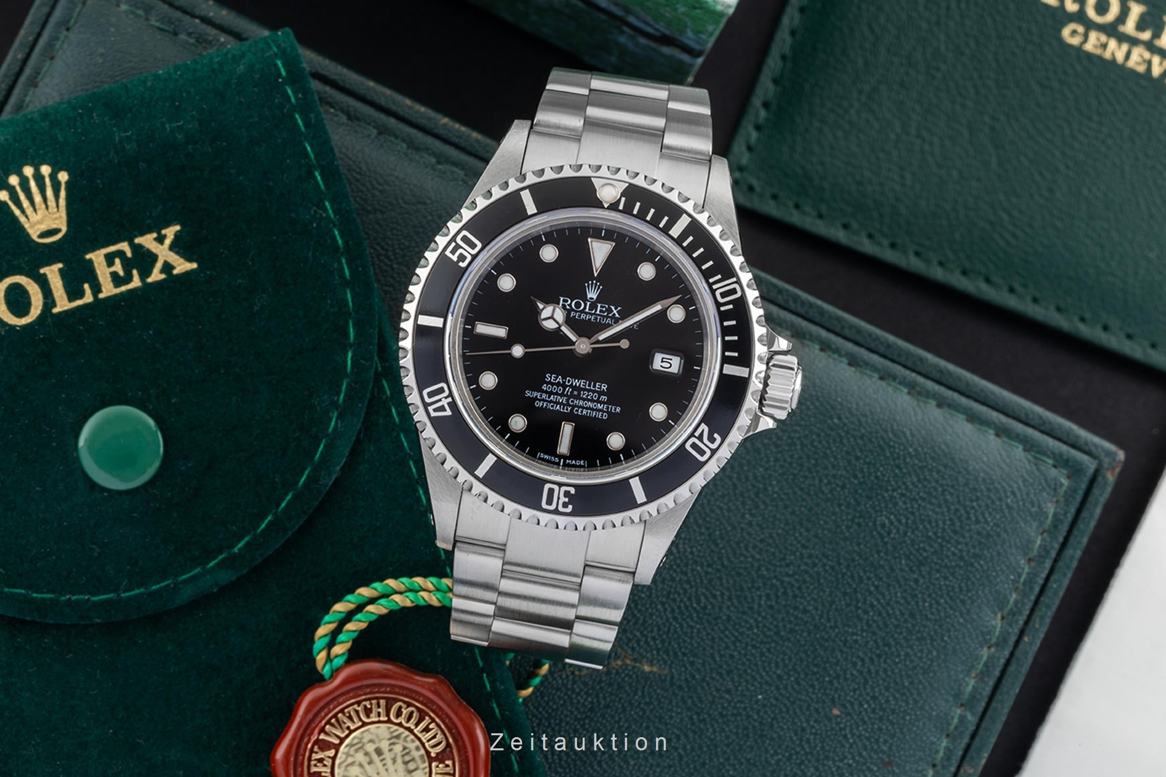 Rolex Sea-Dweller acier automatique montre pour hommes 16600  [2604350]