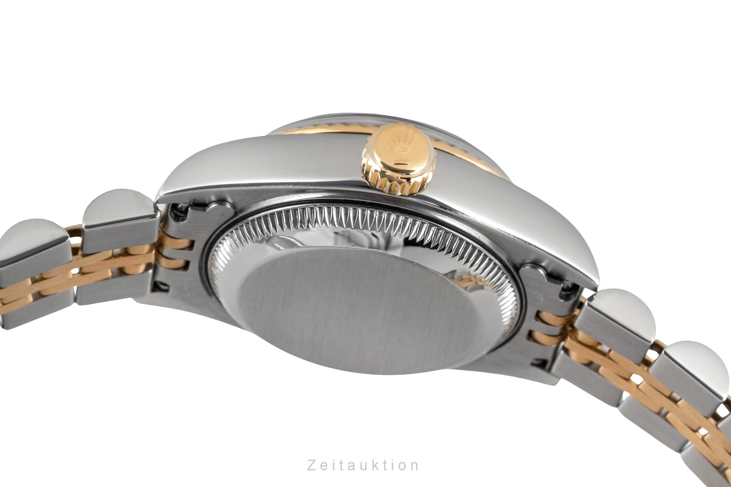 Rolex Lady Datejust Diamond Dial Stahl / Gold Automatik Damen Ref. 69173 B&P  [2604351]