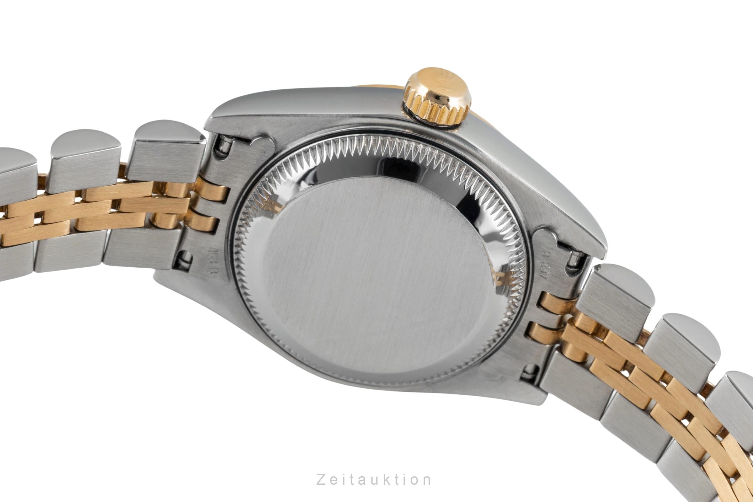 Rolex Lady Datejust Diamond Dial Stahl / Gold Automatik Damen Ref. 69173 B&P  [2604351]