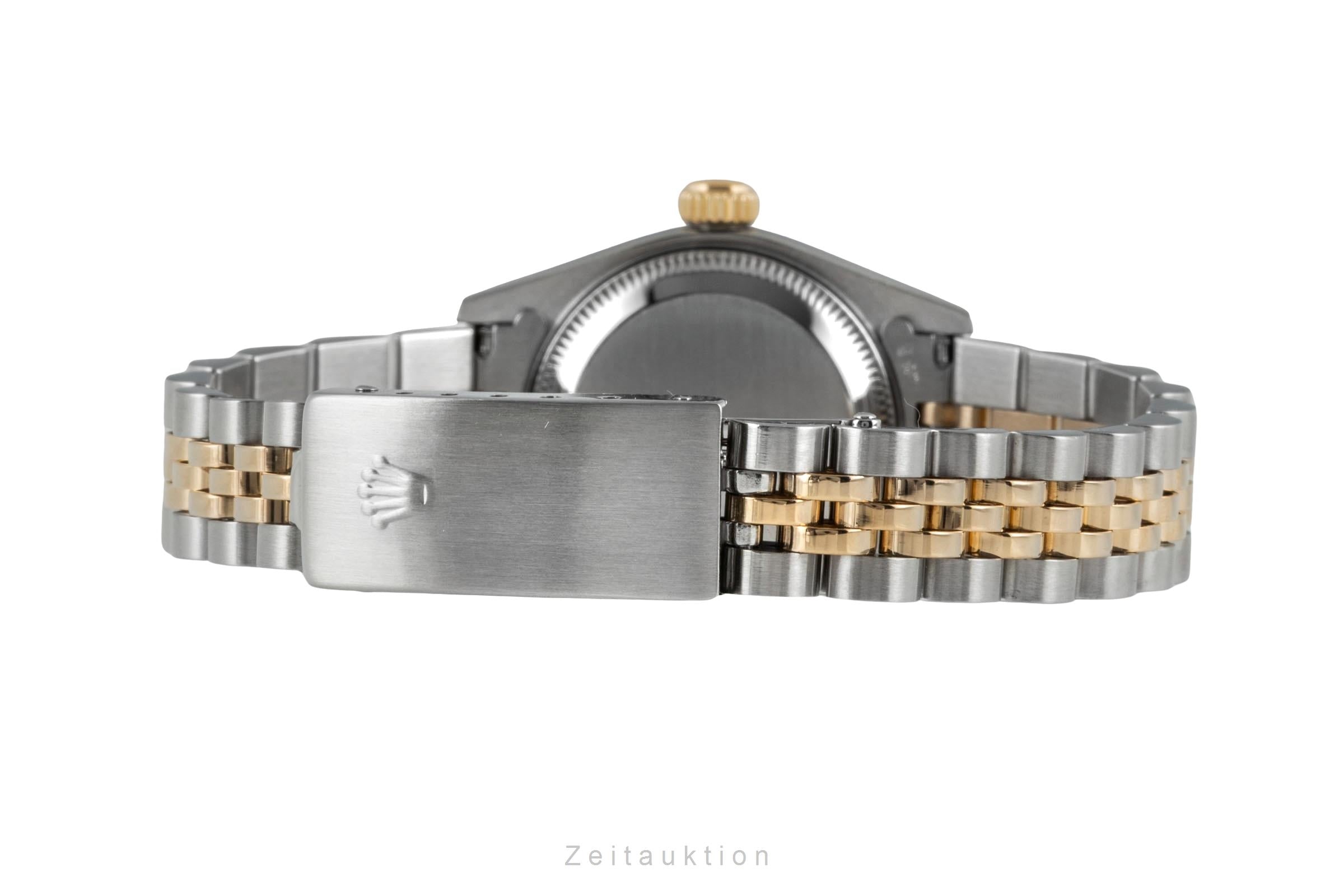 Rolex Lady Datejust Diamond Dial Stahl / Gold Automatik Damen Ref. 69173 B&P  [2604351]