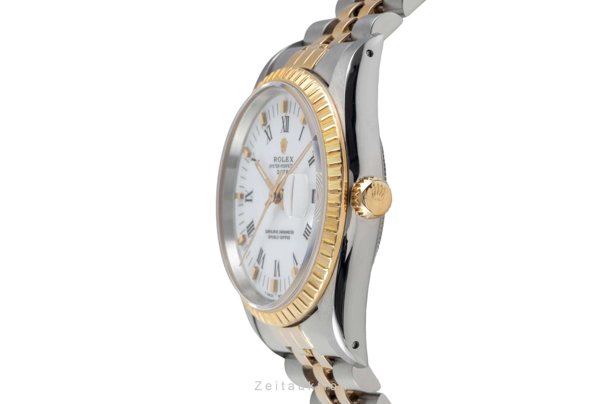 Rolex Date steel / gold automatic men's watch 15223 LP: 15350EUR  [2604352]