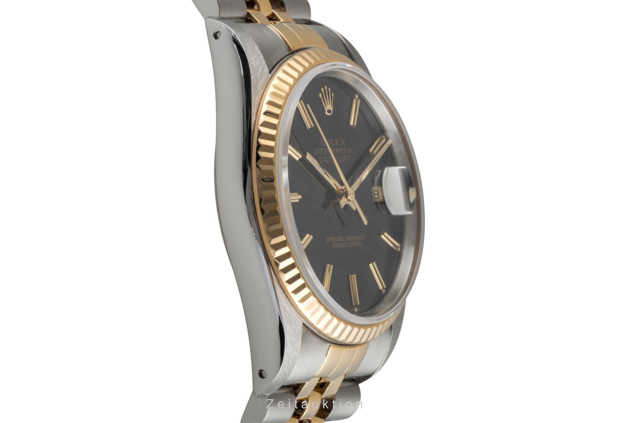 Rolex Datejust steel / gold automatic men's watch 16233 LP: 15350EUR  [2604353]