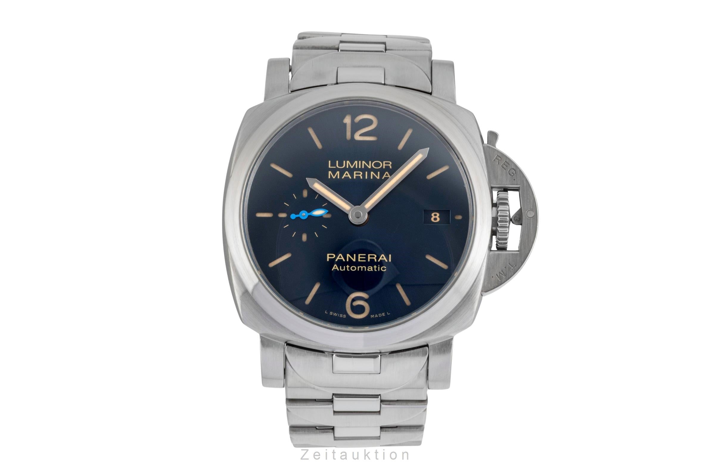 Panerai Luminor Marina steel automatic men's watch PAM01028 LP: 10200EUR  [2604355]