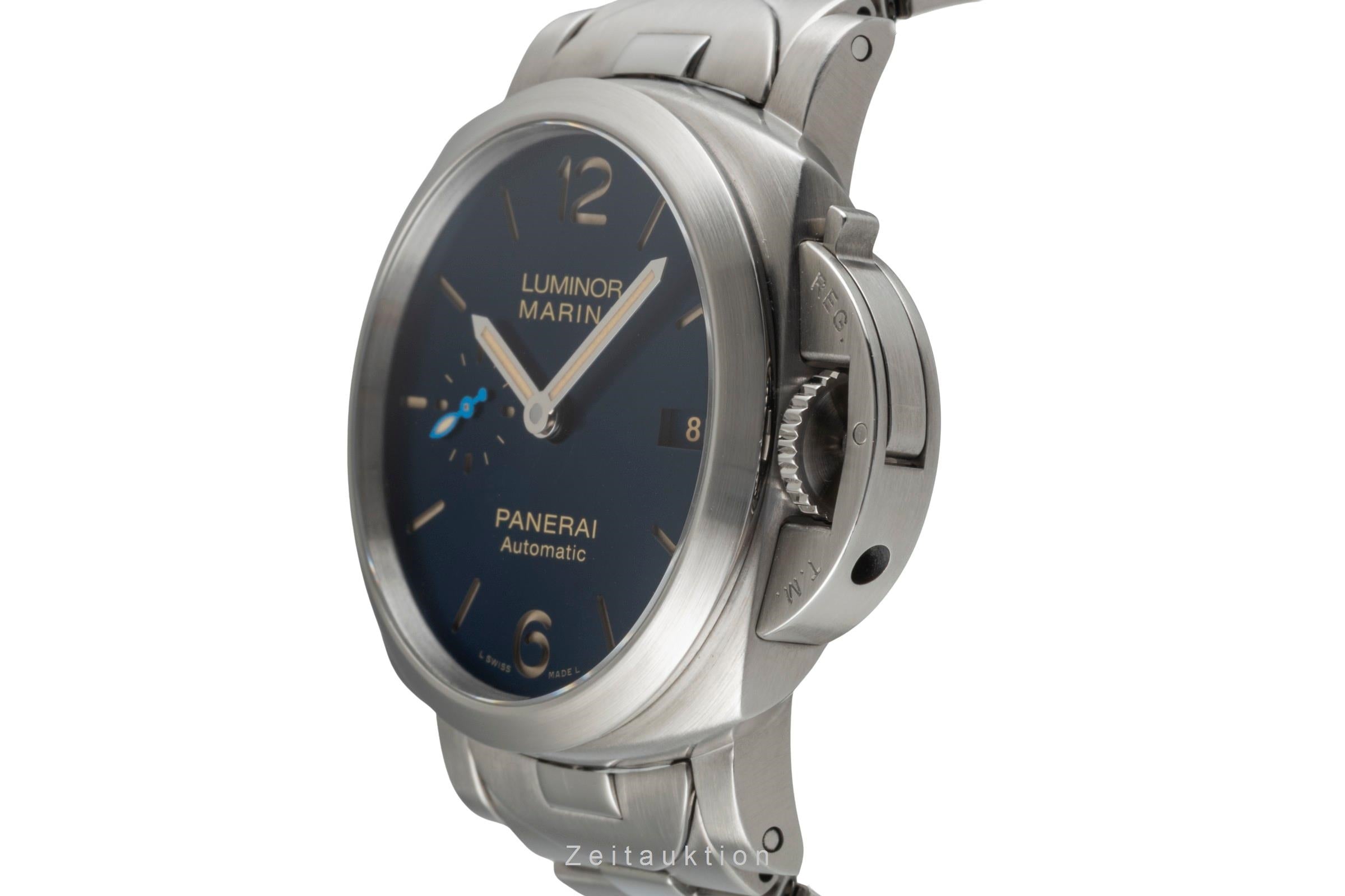 Panerai Luminor Marina steel automatic men's watch PAM01028 LP: 10200EUR  [2604355]