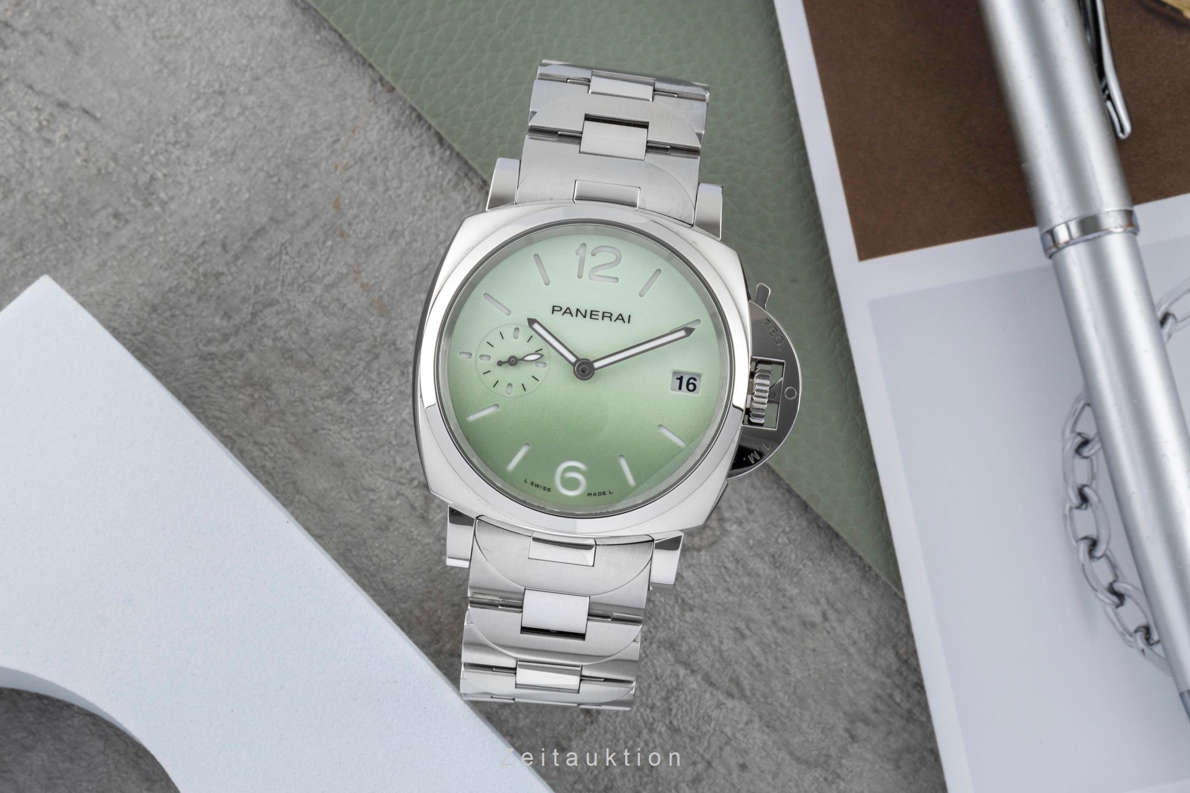 Panerai Luminor  acciaio automatismo orologio da uomo PAM01311 LP: 8200EUR  [2604356]
