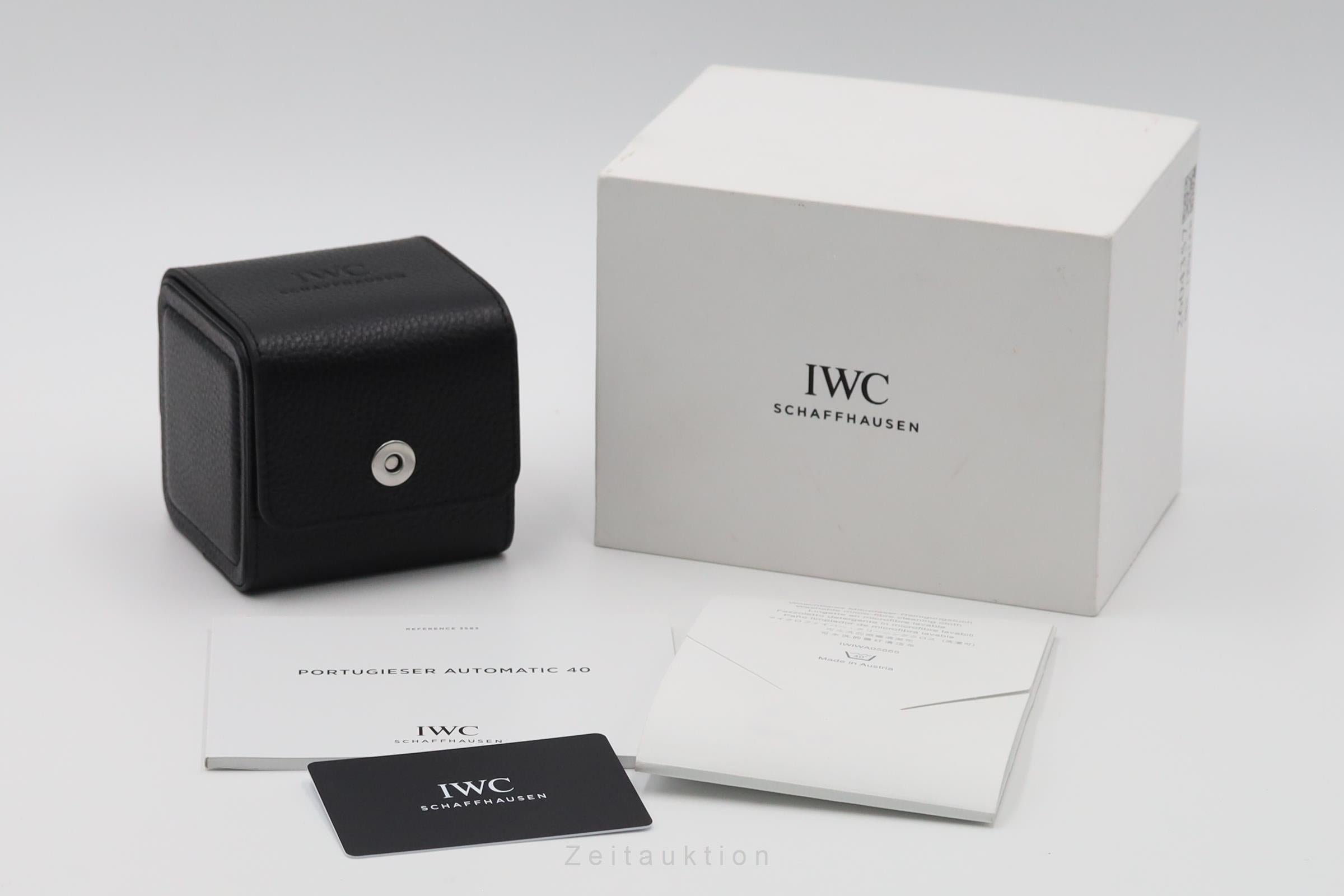 IWC Portugieser steel automatic men's watch IW358315 Limited  [2604357]