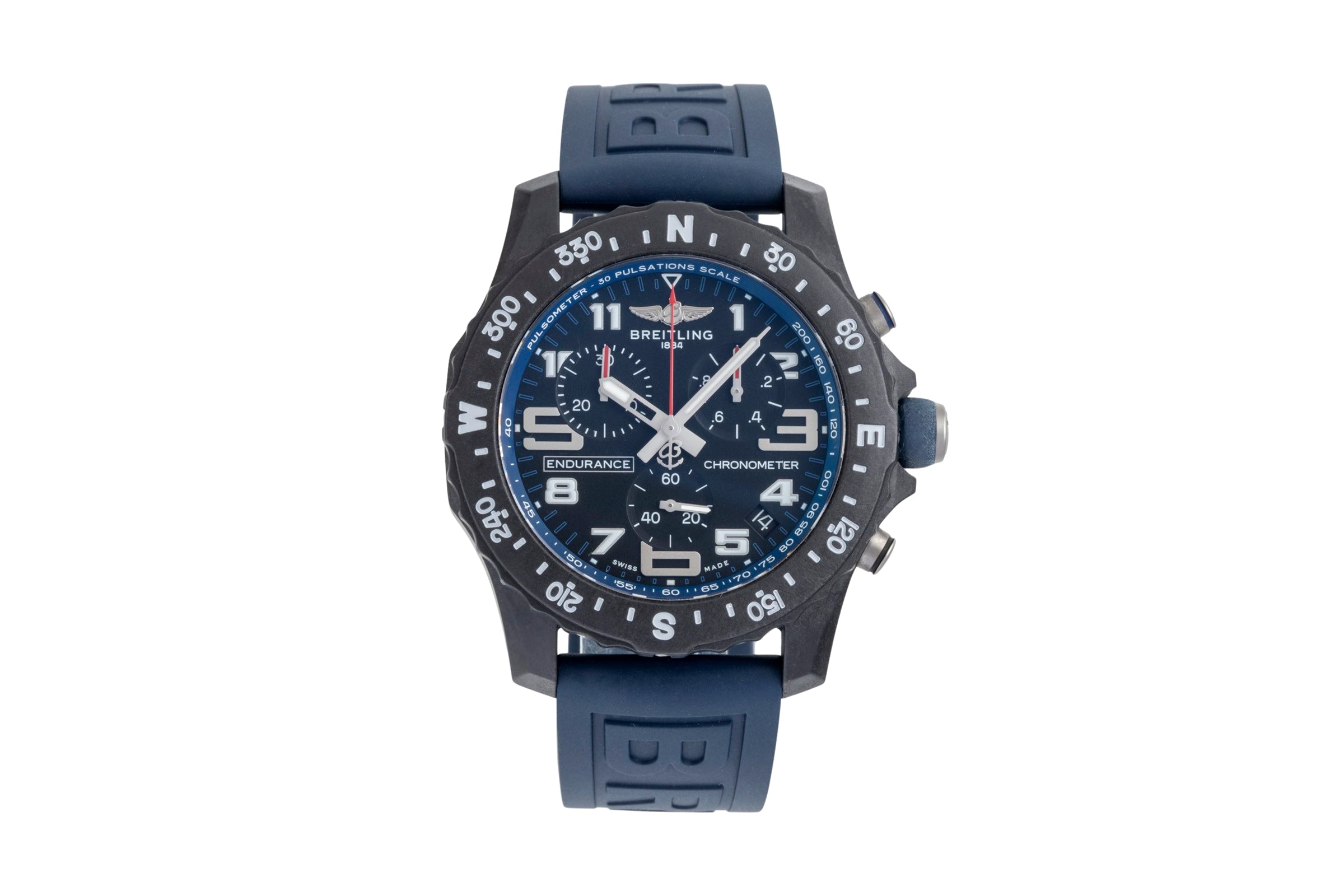 Breitling Endurance Pro cronógrafo breitlight cuarzo reloj para caballeros X82310D51B1S1 LP: 3650EUR  [2604359]