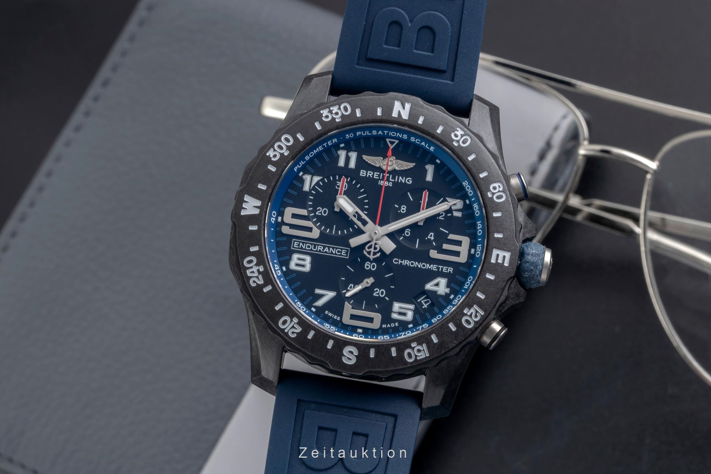 Breitling Endurance Pro Chronograph Breitlight Quarz Ref. X82310D51B1S1 B&P [2604359]