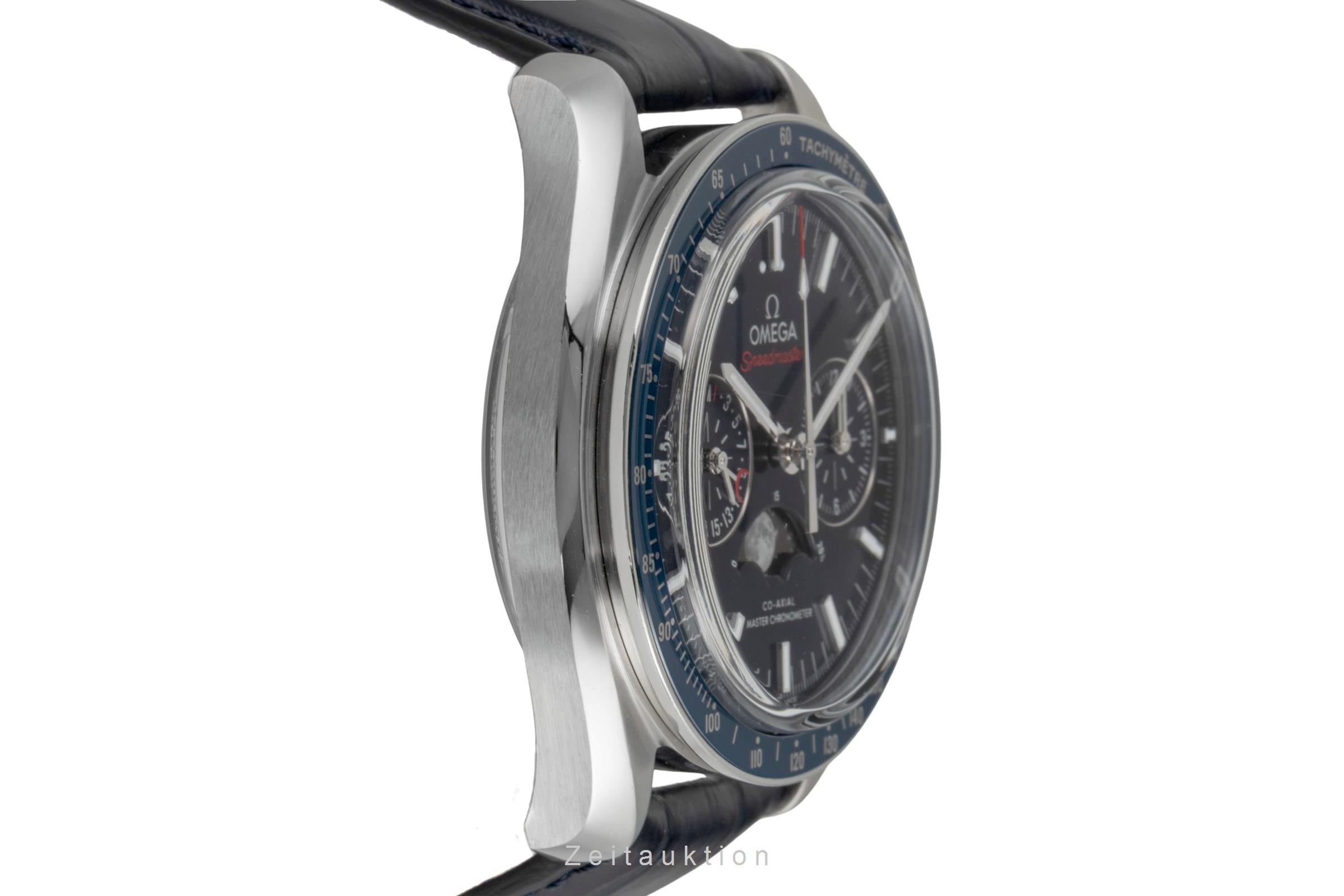 Omega Speedmaster chronograph steel automatic men's watch 304.33.44.52.03.001 LP: 12200EUR  [2604360]